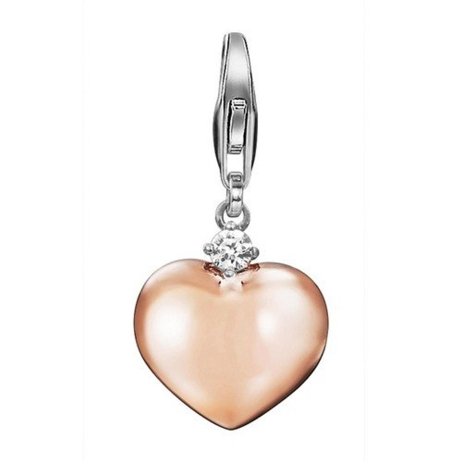Esprit Jewels Damen-Charm 925 Sterling Silber Shades of love rose ESCH91389B000 Esprit Jewels Damen-Charm 925 Sterling Silber Shades of love rose ESCH91389B000