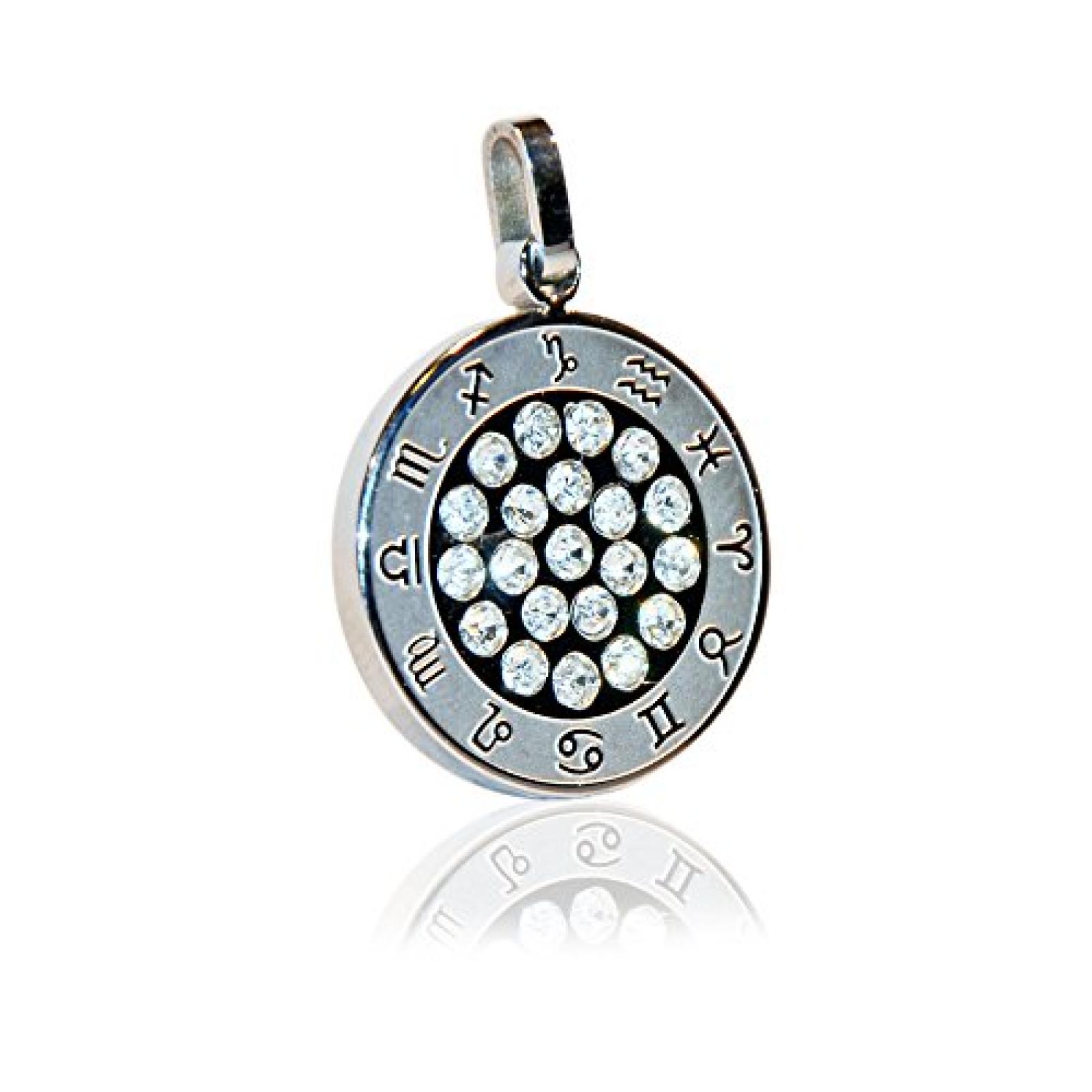 Horoskop Magnet Kettenanh&auml;nger - Energetix 4you - exklusiv mit vielen Swarovski Crystals 