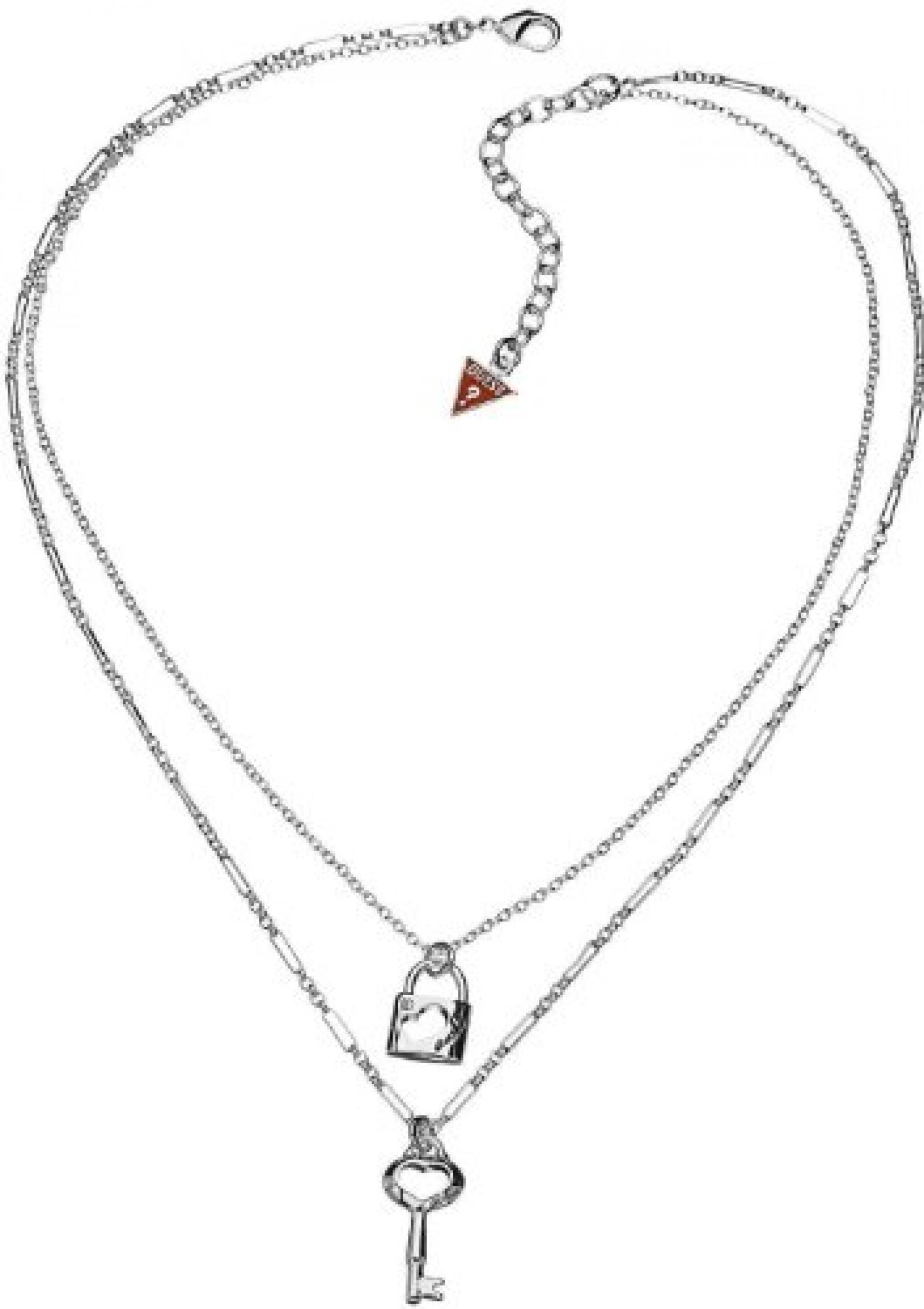 Guess Kette Zweigliedrig silber Guess Kette Zweigliedrig silber