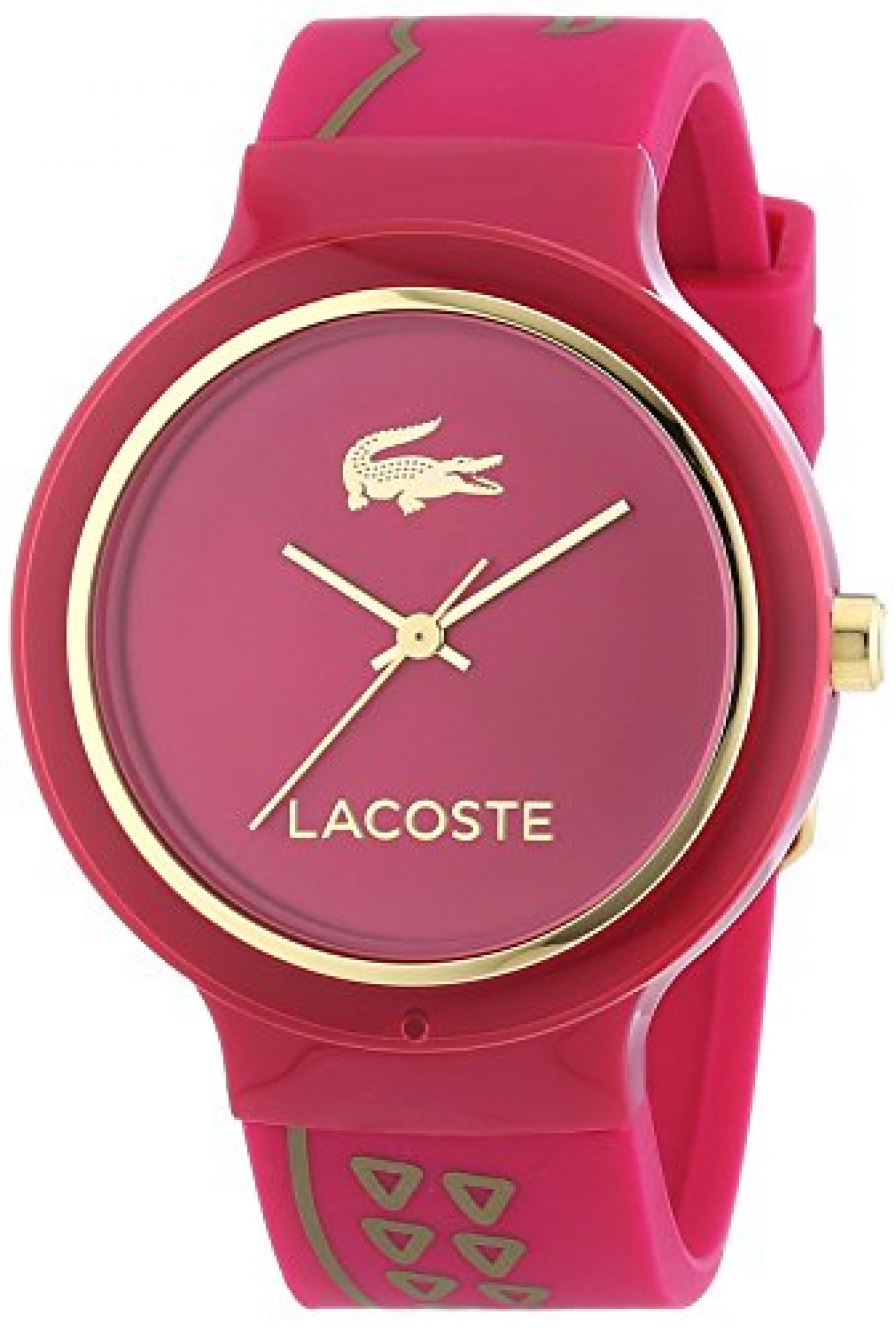 Lacoste Damen-Armbanduhr GOA Analog Quarz Silikon 2020087 Lacoste Damen-Armbanduhr GOA Analog Quarz Silikon 2020087