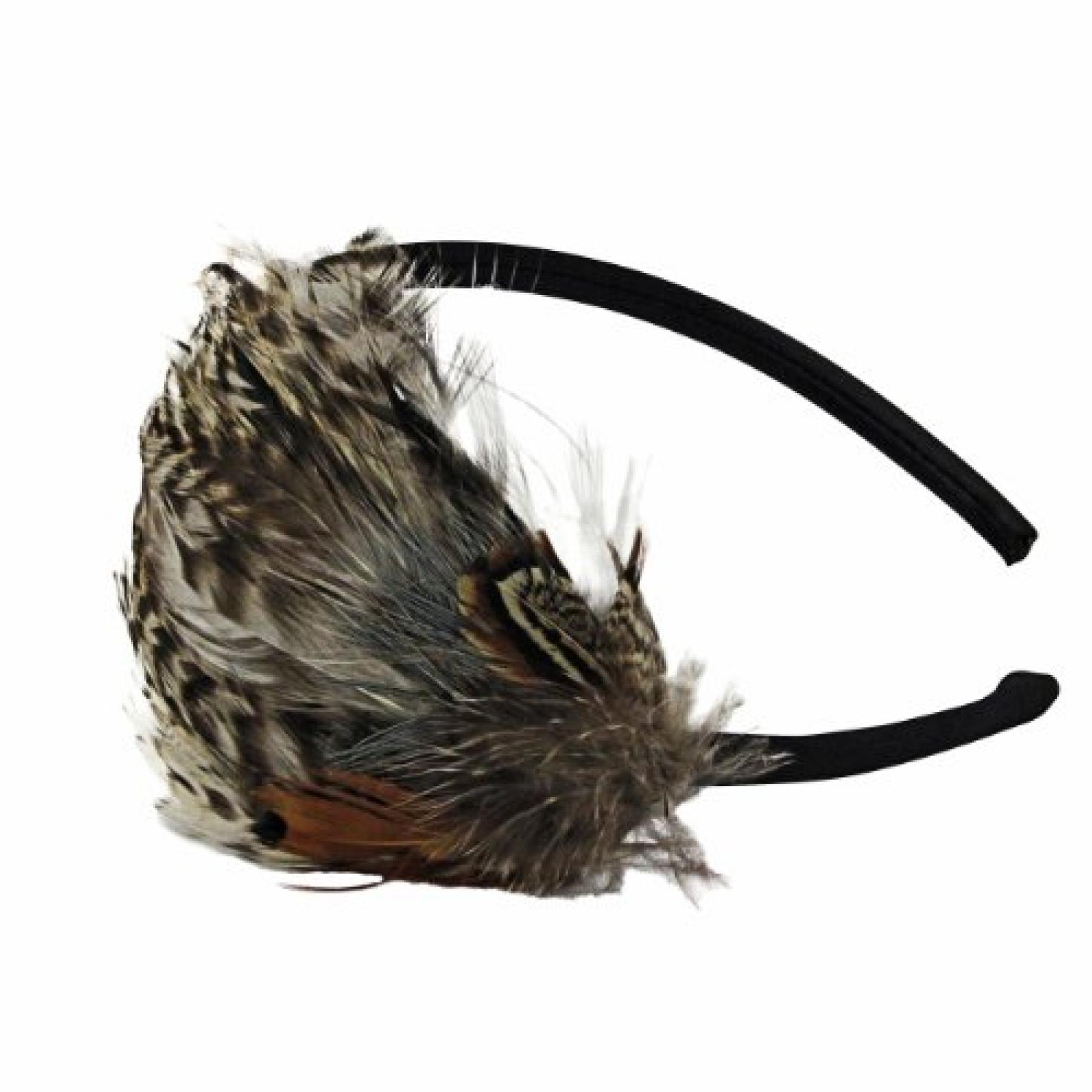 Capelli New York Haarreif, Fascinator Natural Beauty Brown combo, One Size Capelli New York Haarreif, Fascinator Natural Beauty Brown combo, One Size