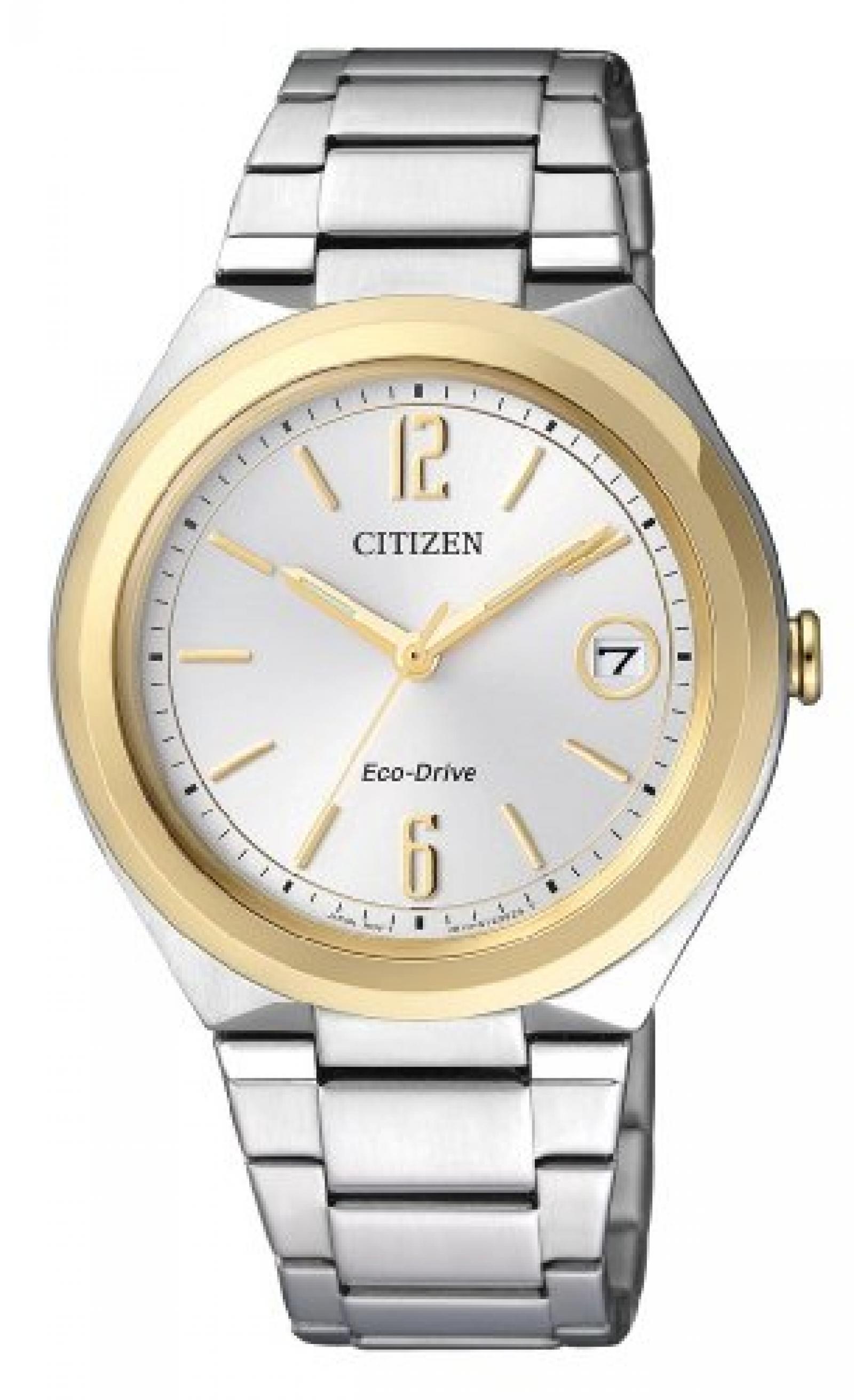 Citizen Damen-Armbanduhr XS Analog Quarz Edelstahl FE6024-55A 