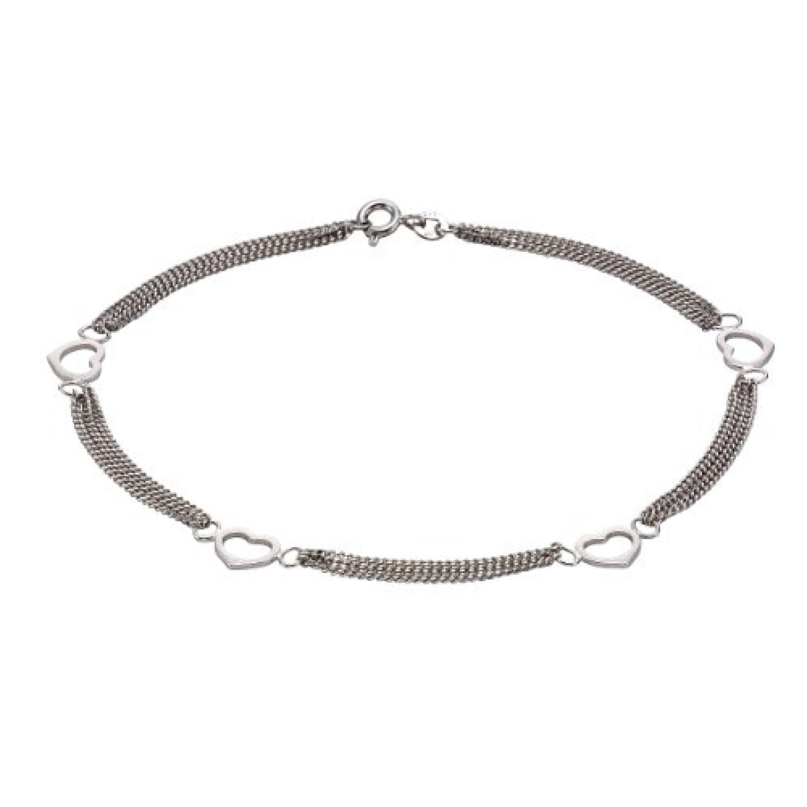 ZEEme Damenfußkette 925/- Sterling Silber 25cm 299200025R 