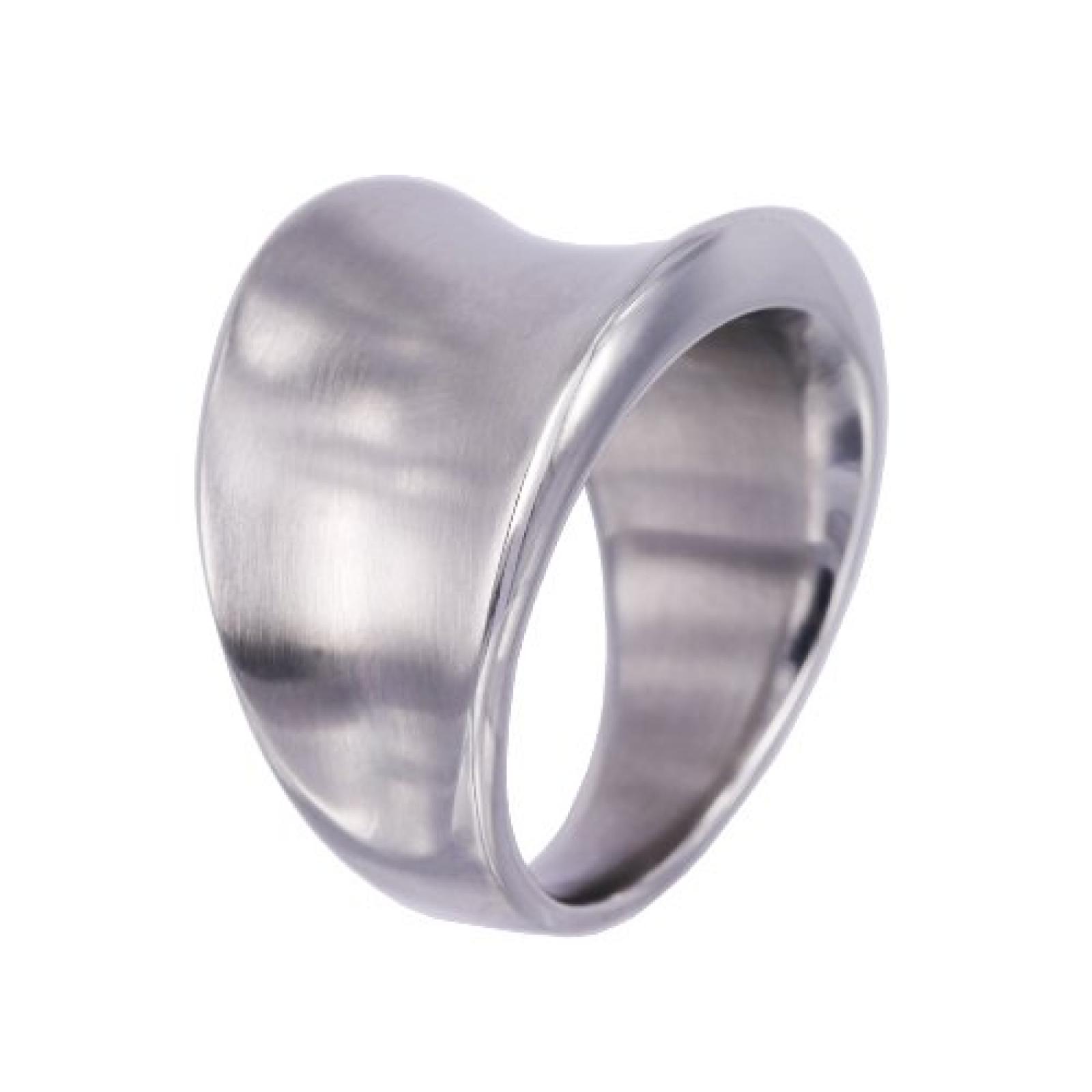Mike Ellis Damen-Ring Edelstahl mattiert Gr.56 (17.8) CS-09 IPS 56 