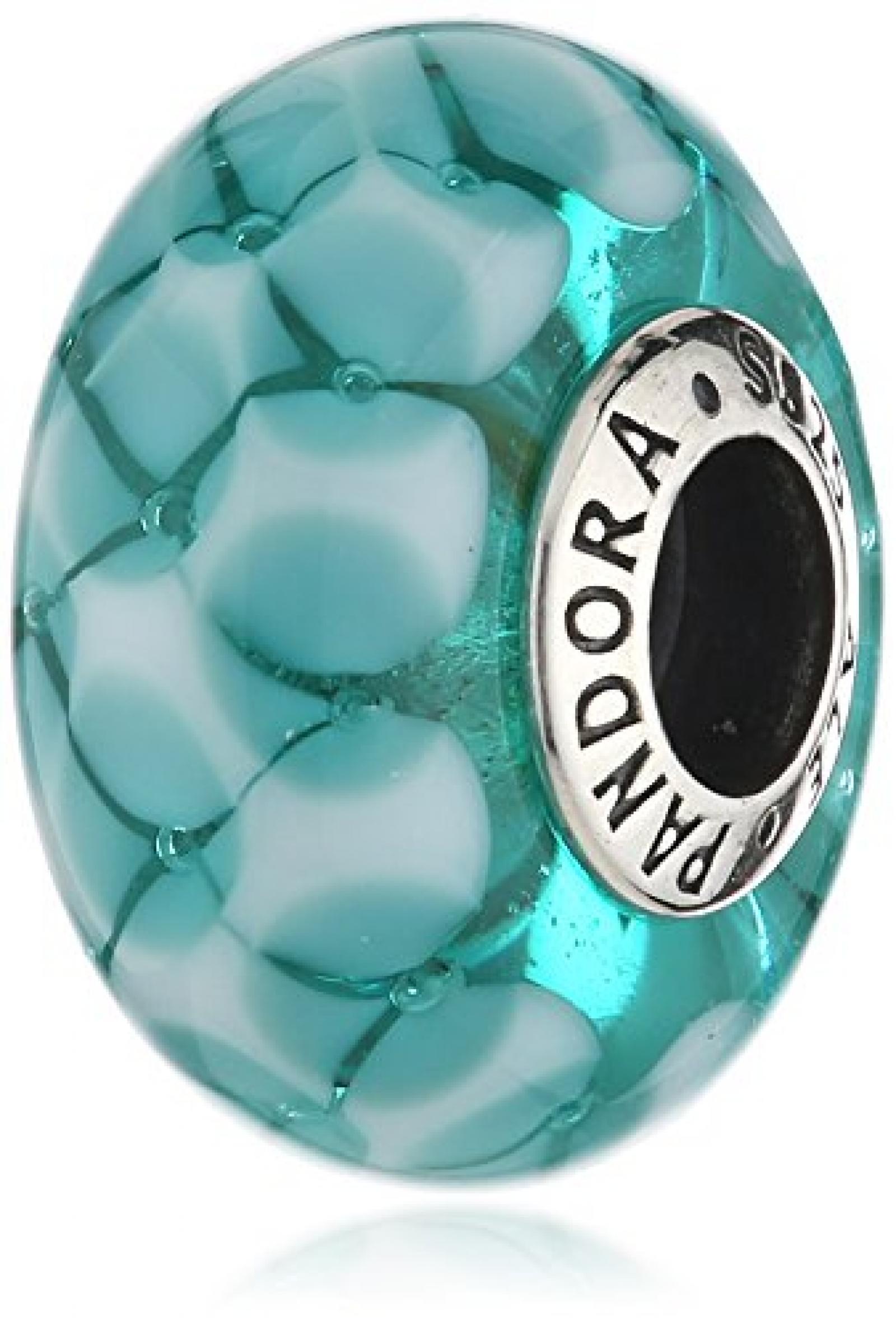 Pandora Murano-Charm Aquamarin-Muster 