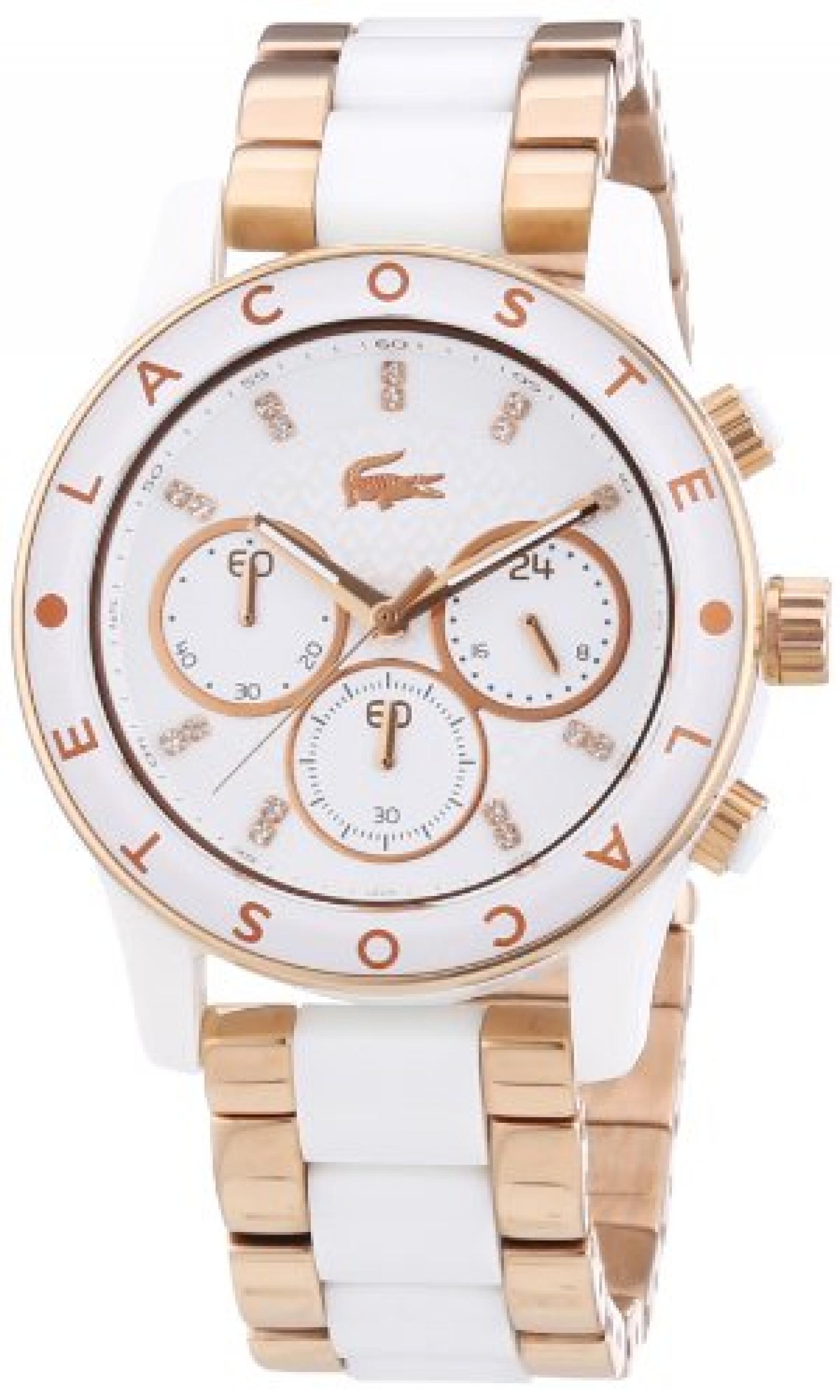 Lacoste Damen-Armbanduhr Analog Quarz verschiedene Materialien 2000804 Lacoste Damen-Armbanduhr Analog Quarz verschiedene Materialien 2000804