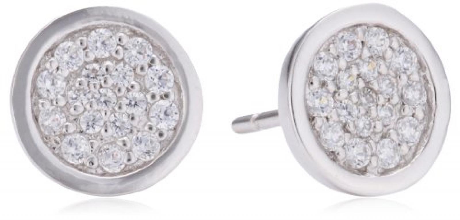 s.Oliver Jewels 504065 Damen-Ohrstecker 925 Sterling Silber 