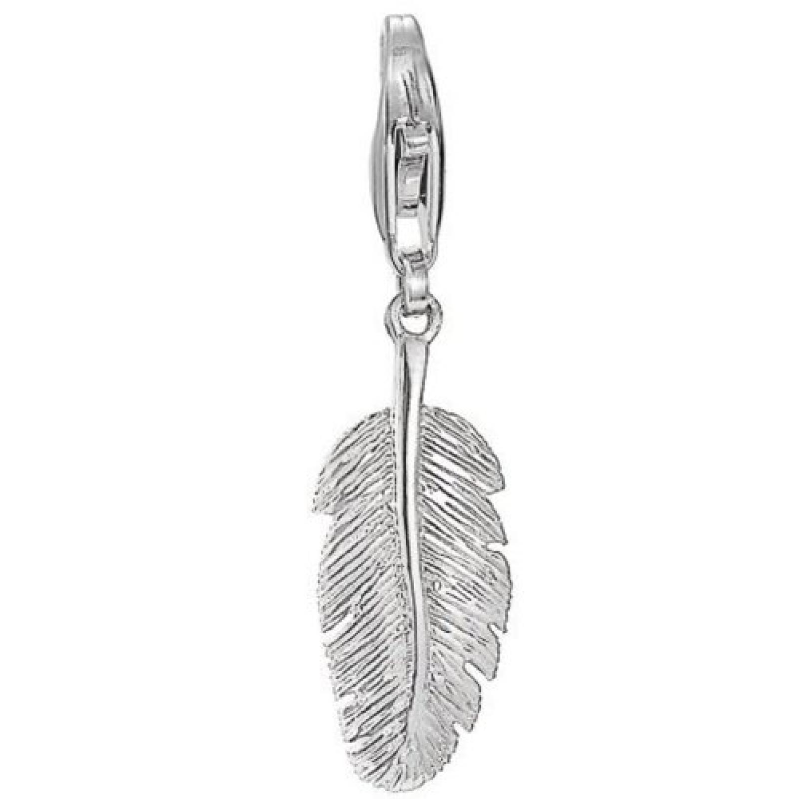 Esprit Damen-Charm feather 925 Sterling Silber S.ESCH91076A000 
