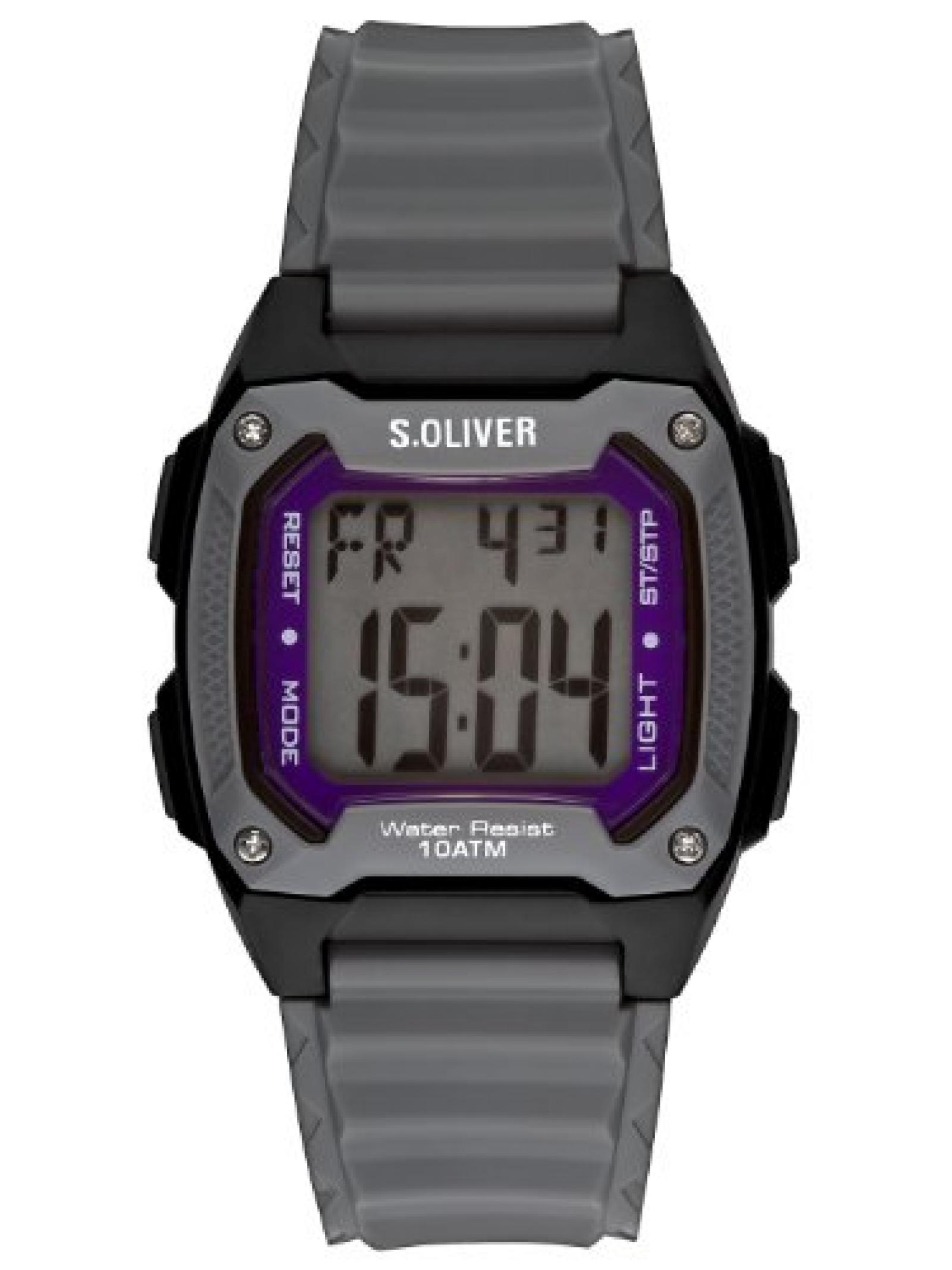 s.Oliver Herren-Armbanduhr Digital Plastik SO-2380-PD s.Oliver Herren-Armbanduhr Digital Plastik SO-2380-PD