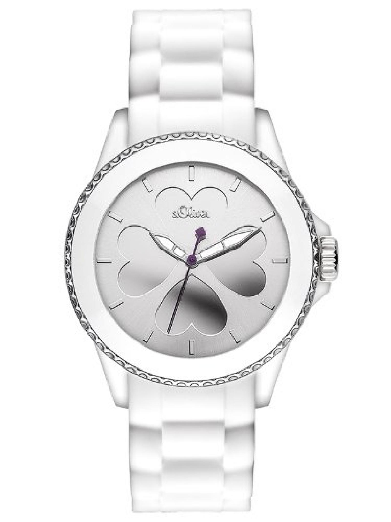 s.Oliver Damen-Armbanduhr Analog Quarz Silikon SO-2695-PQ s.Oliver Damen-Armbanduhr Analog Quarz Silikon SO-2695-PQ