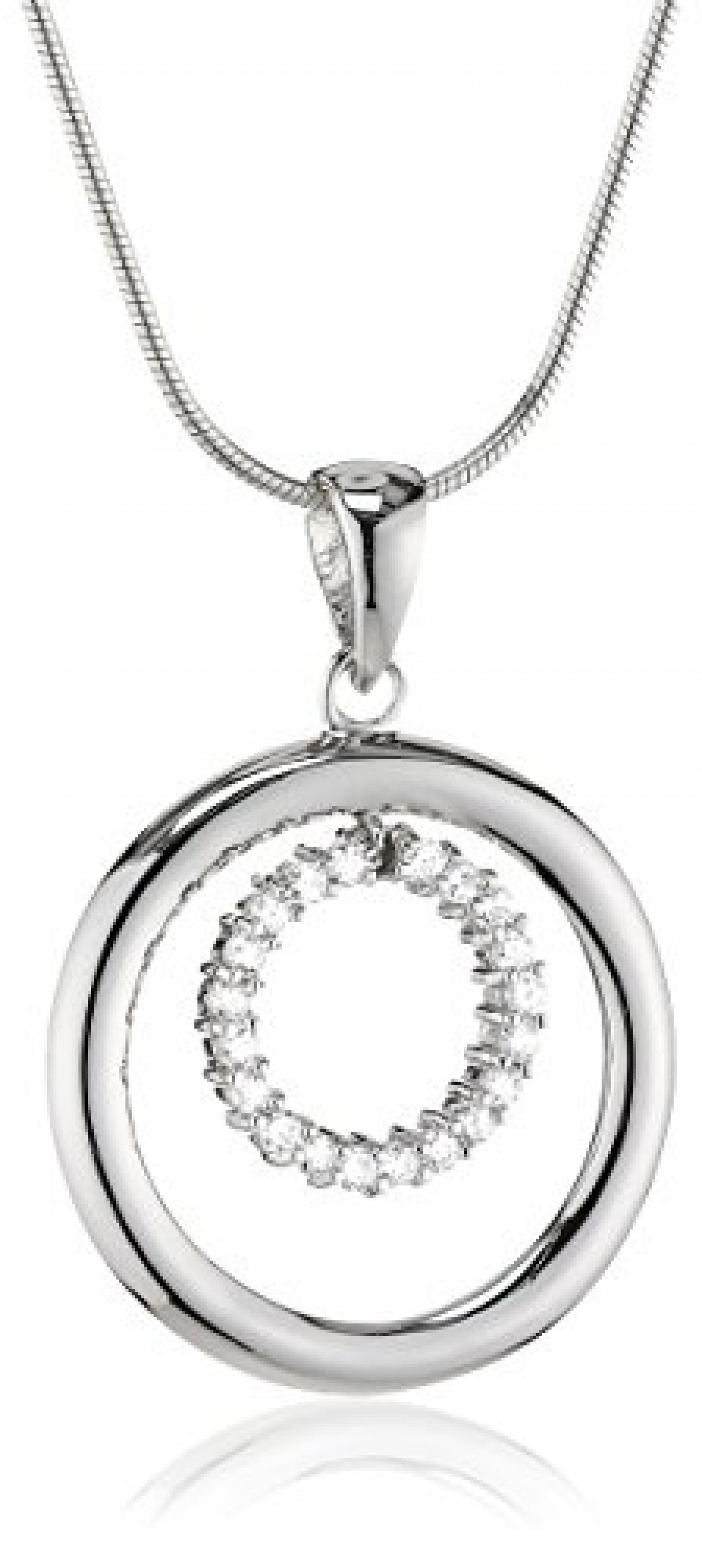 Celesta Damenkette mit Anhänger 925/- Sterling Silber 42+5cm 500242442L 