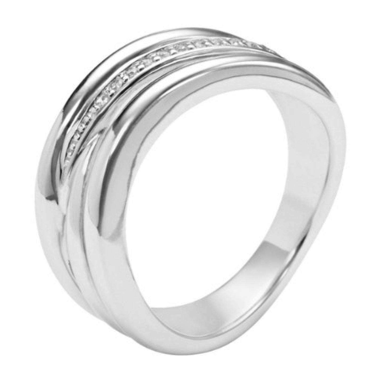 Fossil Damen-Ring 925 Sterling Silber Gr. 52 (16.6) JFS00088040-6 