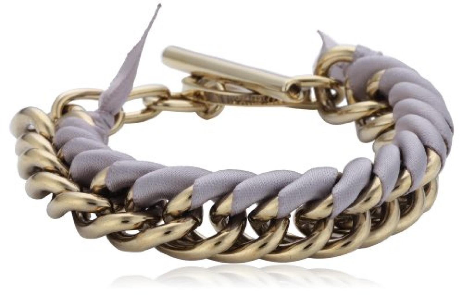Dyrberg/Kern Damen Armband Vergoldetes Metall grau 335176 