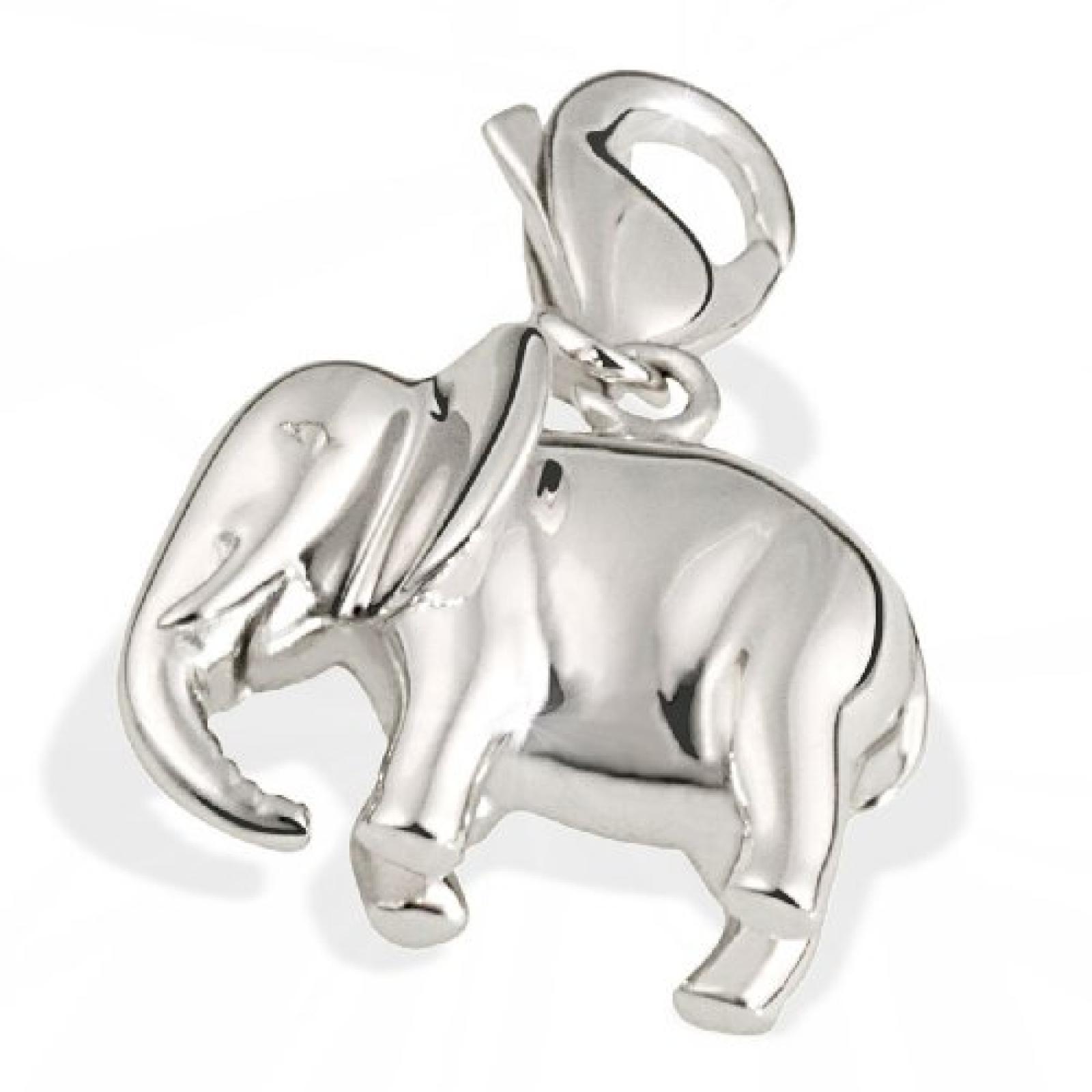 Goldmaid Damen-Charm Elefant 925 Sterlingsilber Ch A4118S 