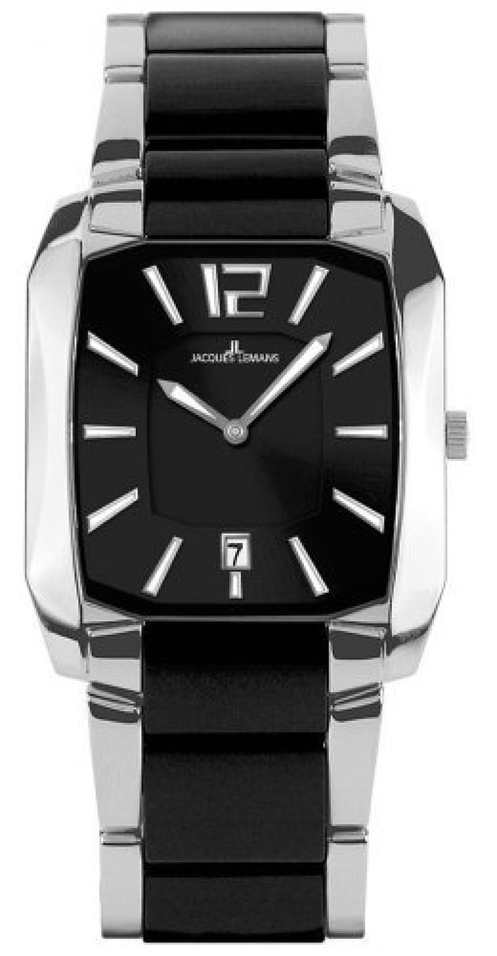 Jacques Lemans Herren-Armbanduhr Classic Dublin Analog Quarz Keramik 1-1389H 