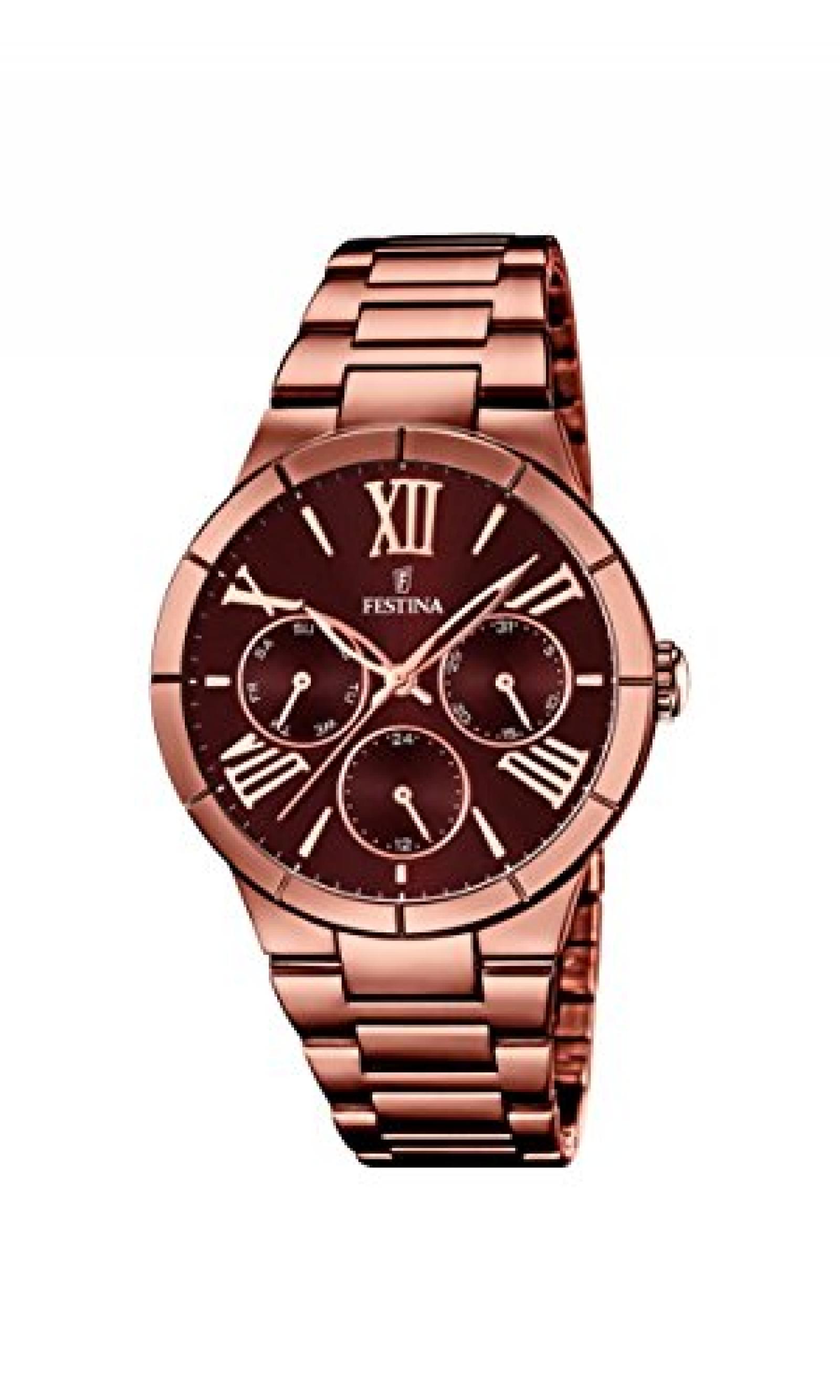 Festina Damen-Armbanduhr Analog Quarz Edelstahl F16798/2 Festina Damen-Armbanduhr Analog Quarz Edelstahl F16798/2