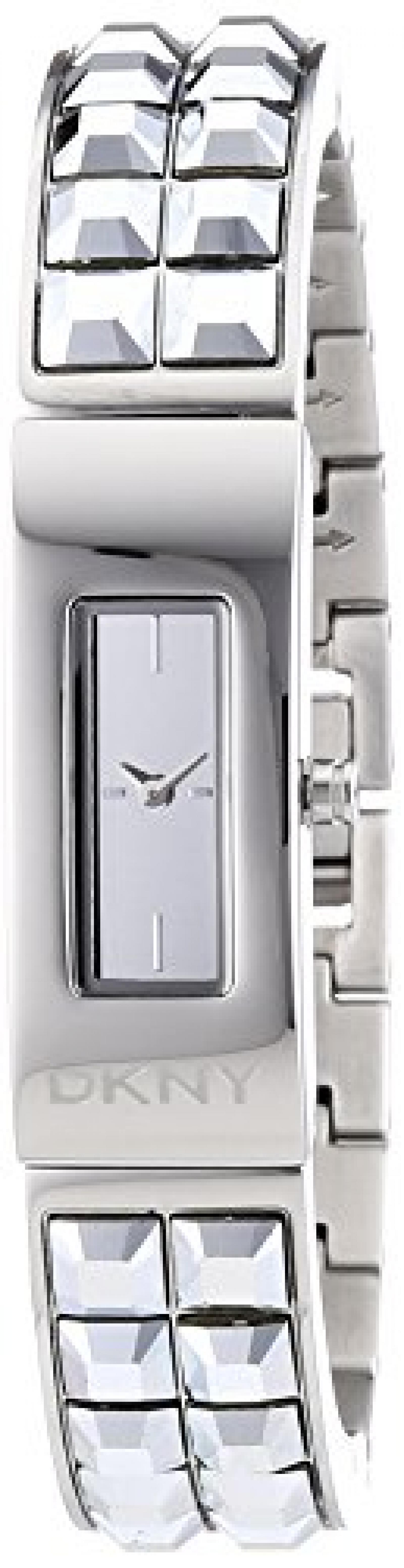 DKNY Damen-Armbanduhr Analog Quarz Edelstahl NY2227 