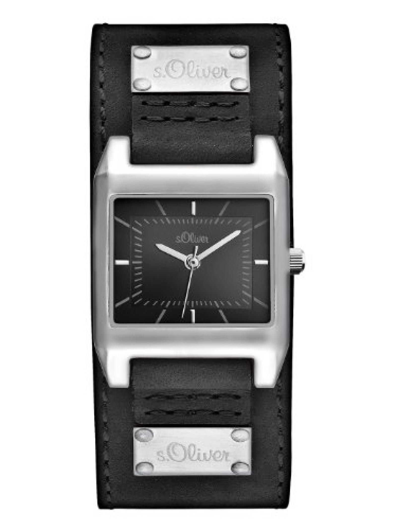 s.Oliver Damen-Armbanduhr Casual Analog Quarz Leder SO-2465-LQ s.Oliver Damen-Armbanduhr Casual Analog Quarz Leder SO-2465-LQ