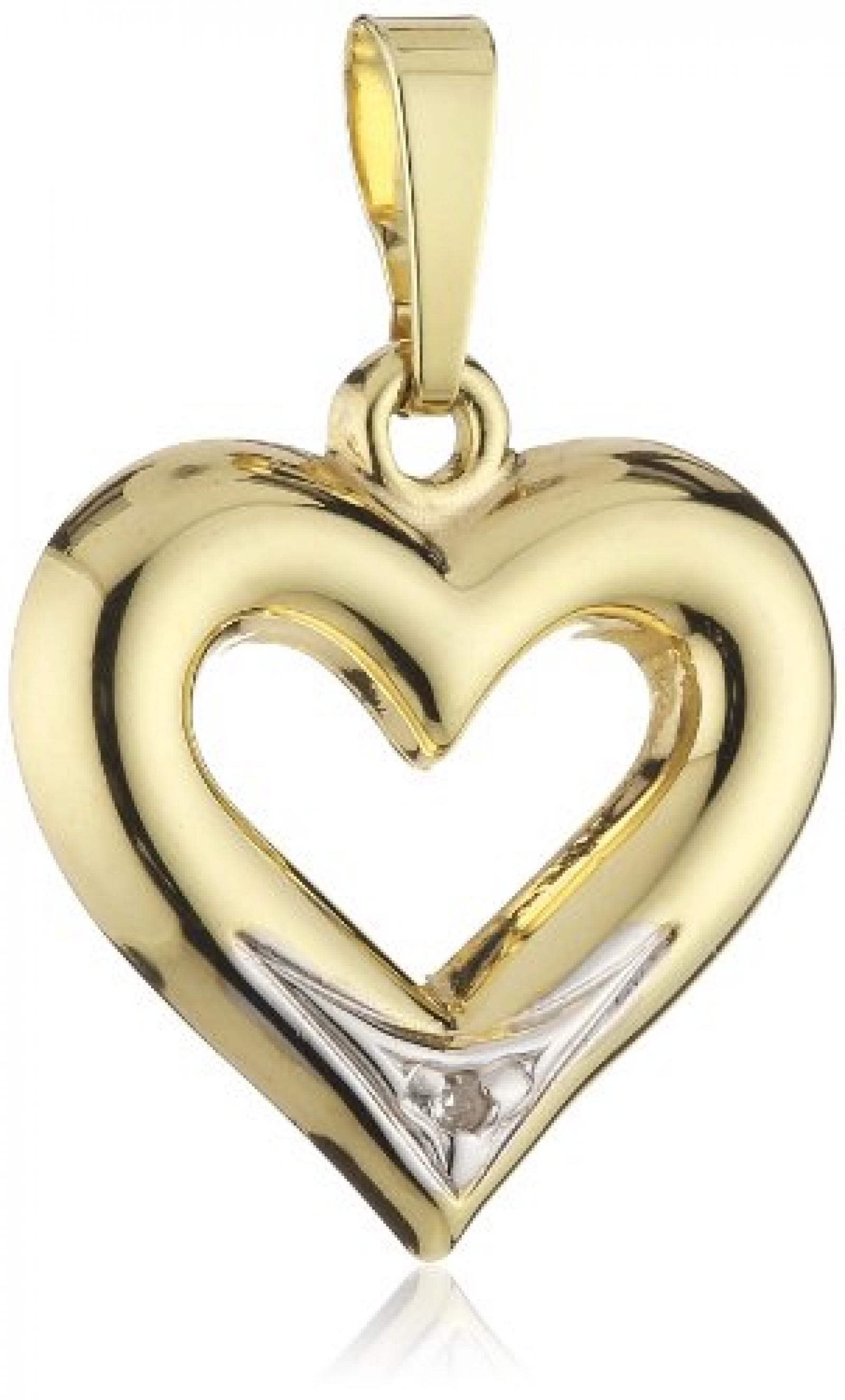 Amor Jewelry Damen-Anh&auml;nger 8 Karat 333 Gelbgold 109741 
