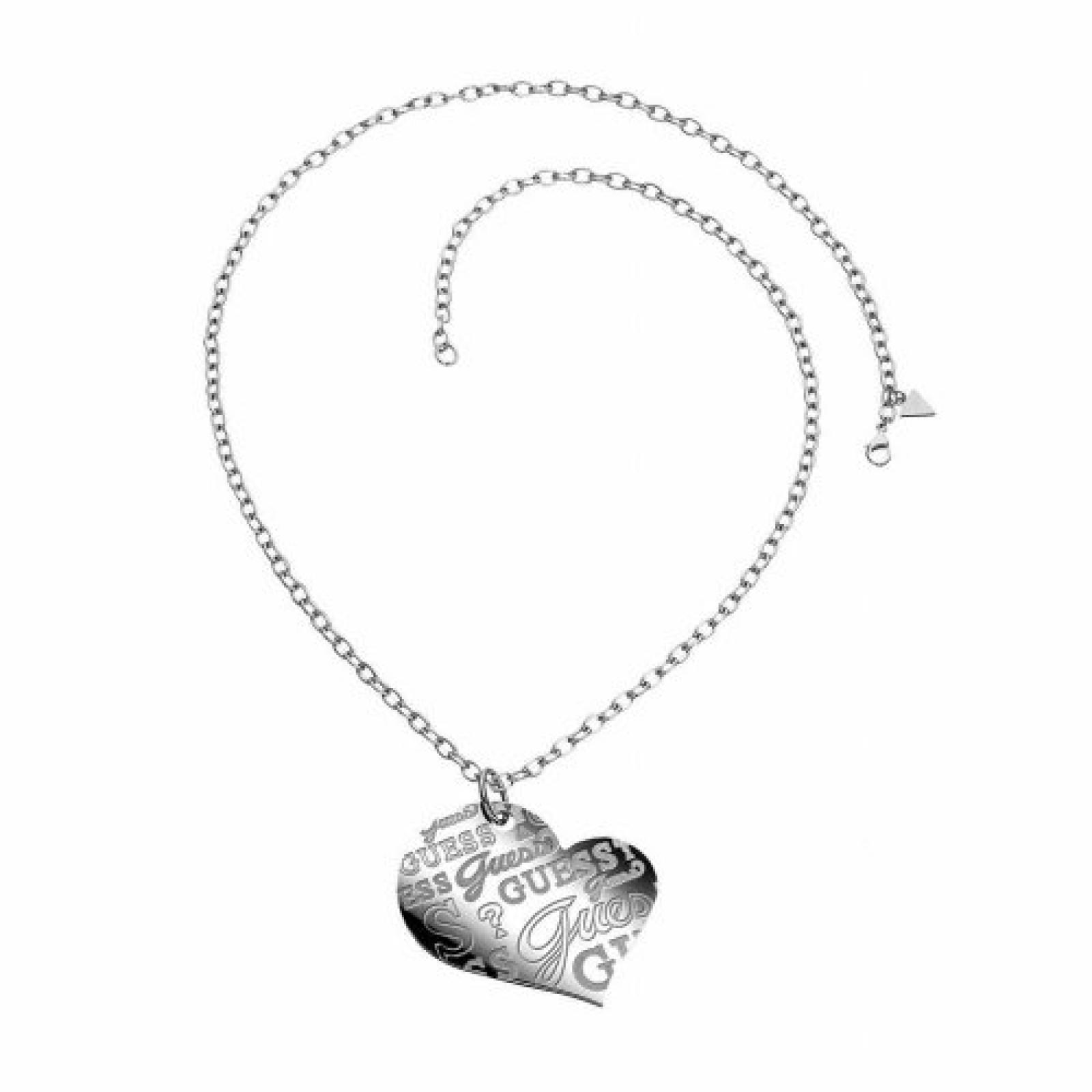 Guess Damen-Halskette Herzanhänger Edelstahl 74cm 760USN80904 Guess Damen-Halskette Herzanhänger Edelstahl 74cm 760USN80904