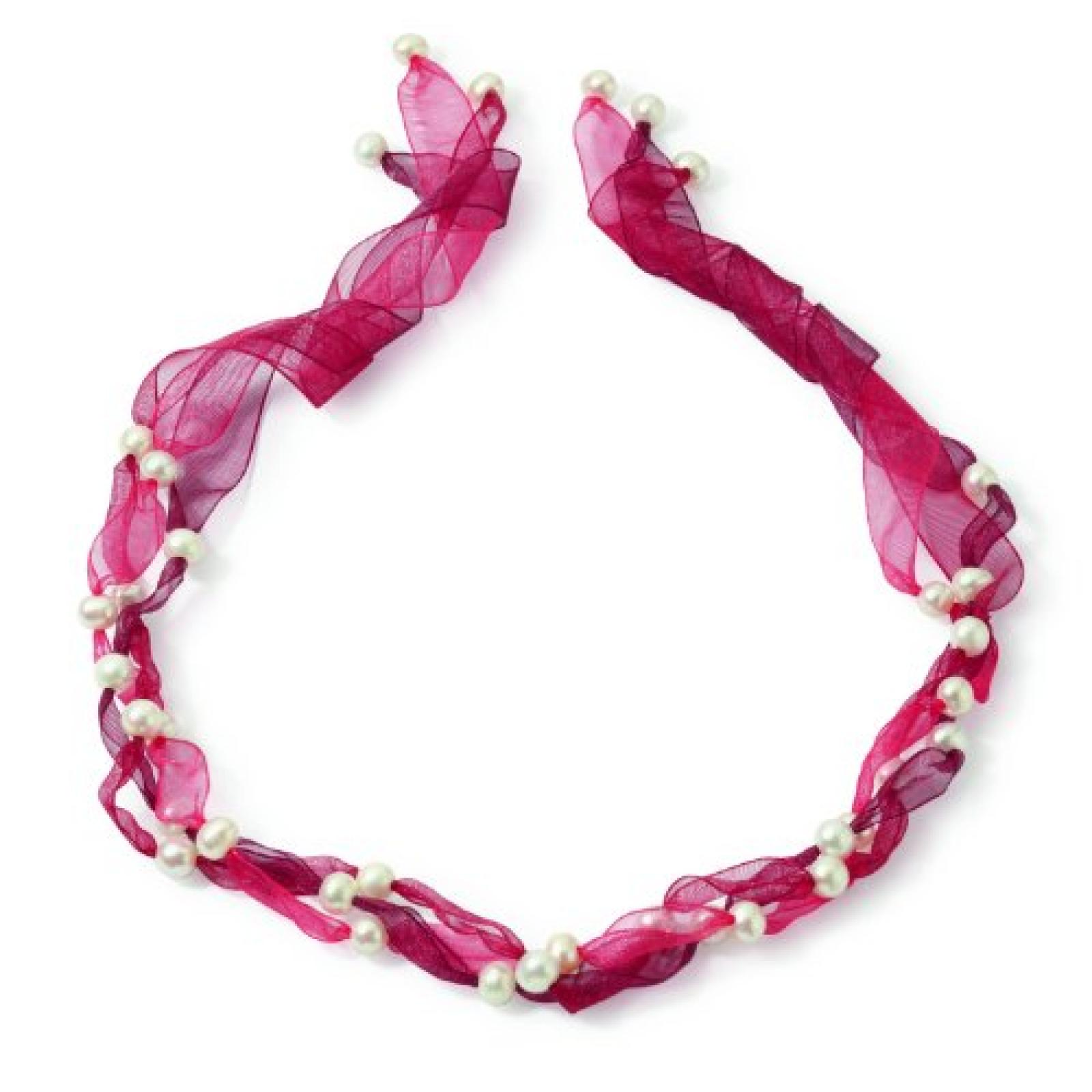 Adriana Damen-Halskette ohne Anh&auml;nger 925 Sterling Silber RSP-rot-SIR 