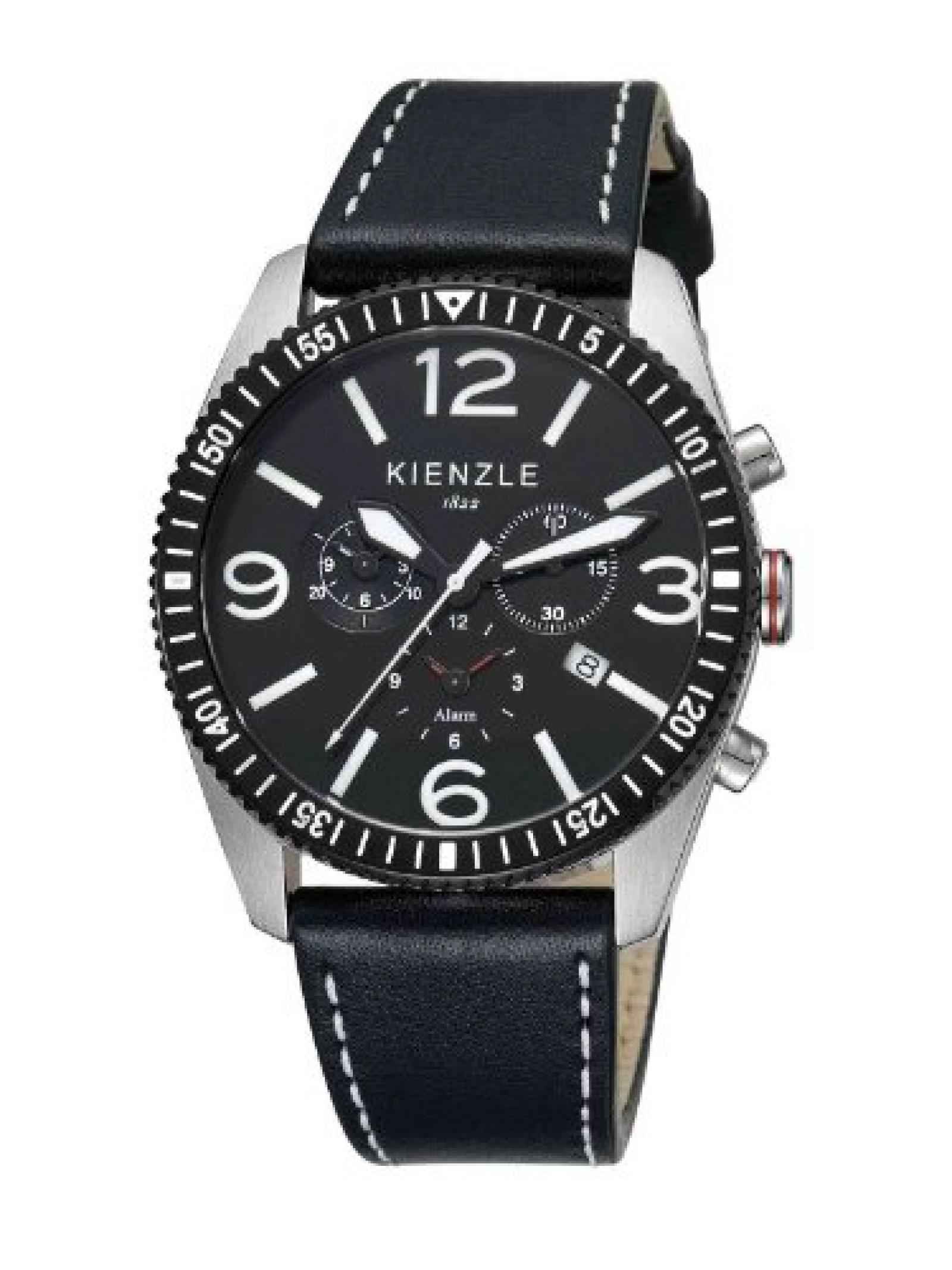 Kienzle Herren-Armbanduhr XL Analog Leder K8051123011 