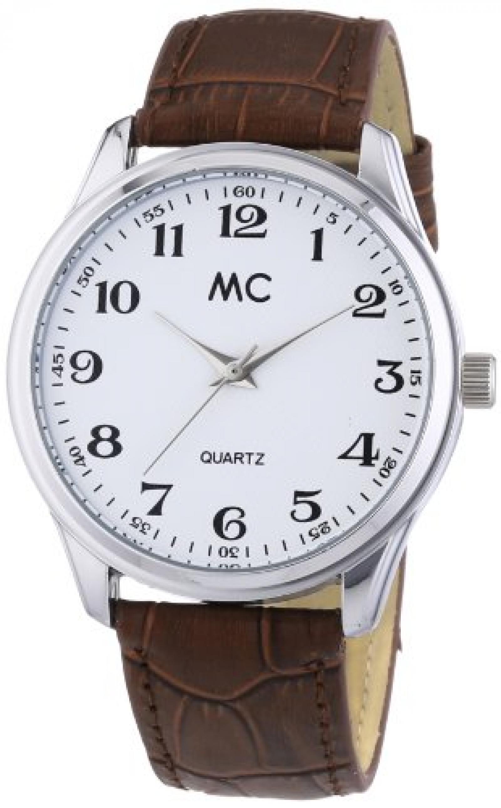 MC Timetrend Herren-Armbanduhr Analog Quarz Leder 27659 MC Timetrend Herren-Armbanduhr Analog Quarz Leder 27659