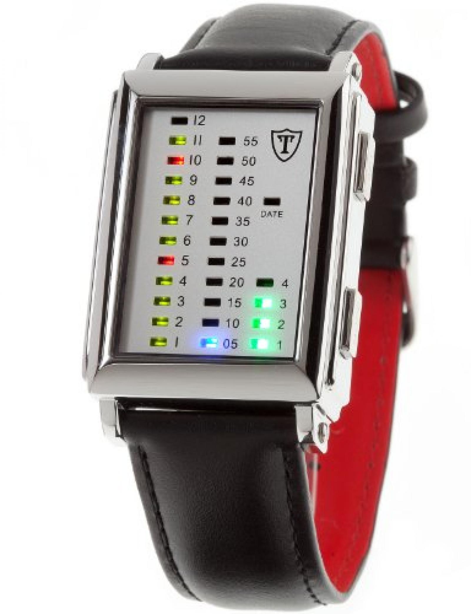 Detomaso Trend Herren-Armbanduhr SPACY TIMELINE Edelstahl Leder Detomaso Trend Herren-Armbanduhr SPACY TIMELINE Edelstahl Leder