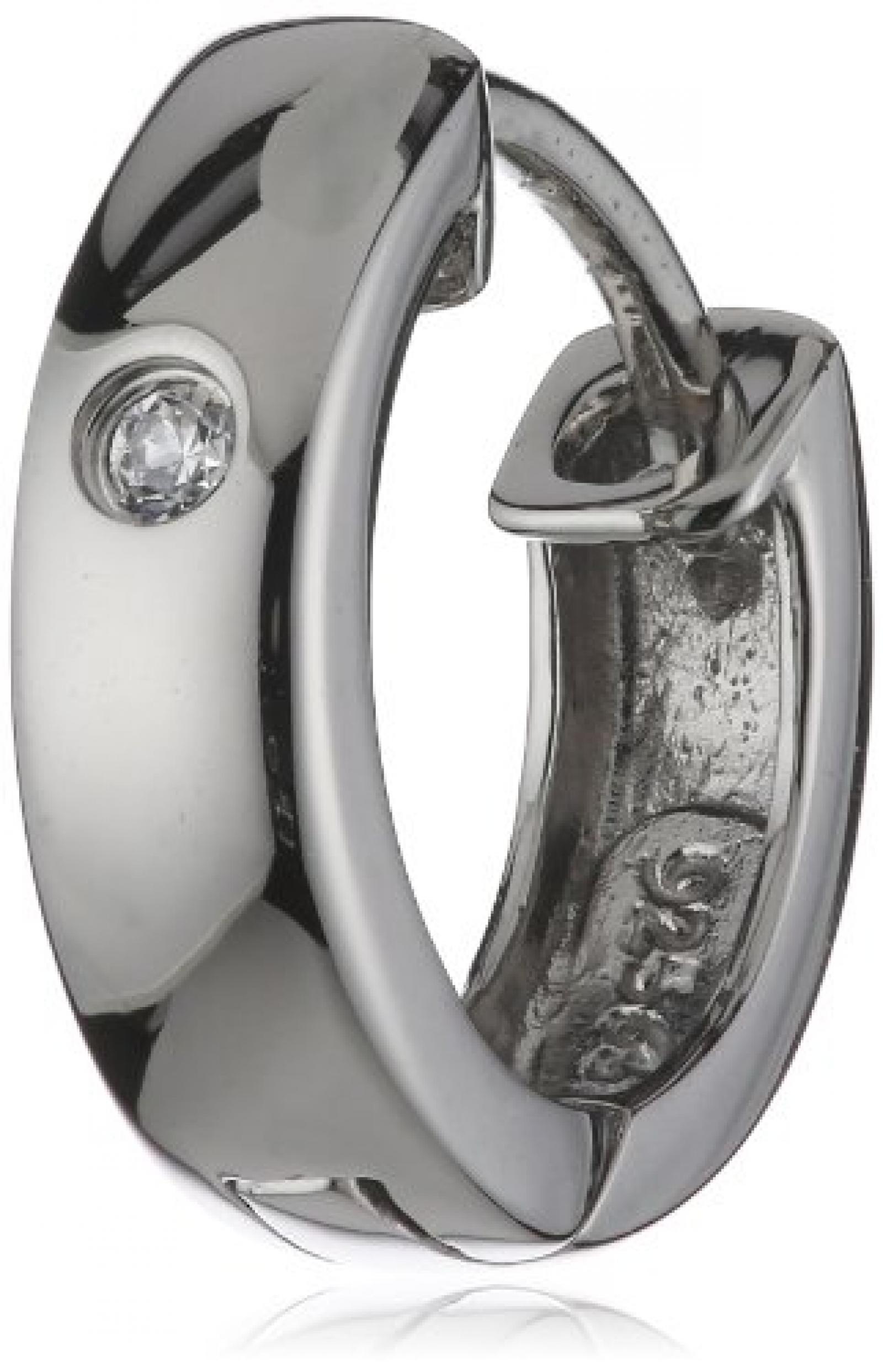 Amor Jewelry Damen-Creole 925 Sterling Silber 394628 