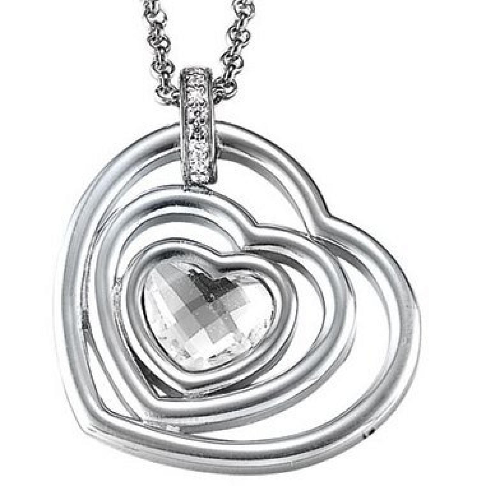 Esprit Damen-Halskette Love At Heart 925 Sterling Silber 75 cm ESNL92008A750 Esprit Damen-Halskette Love At Heart 925 Sterling Silber 75 cm ESNL92008A750