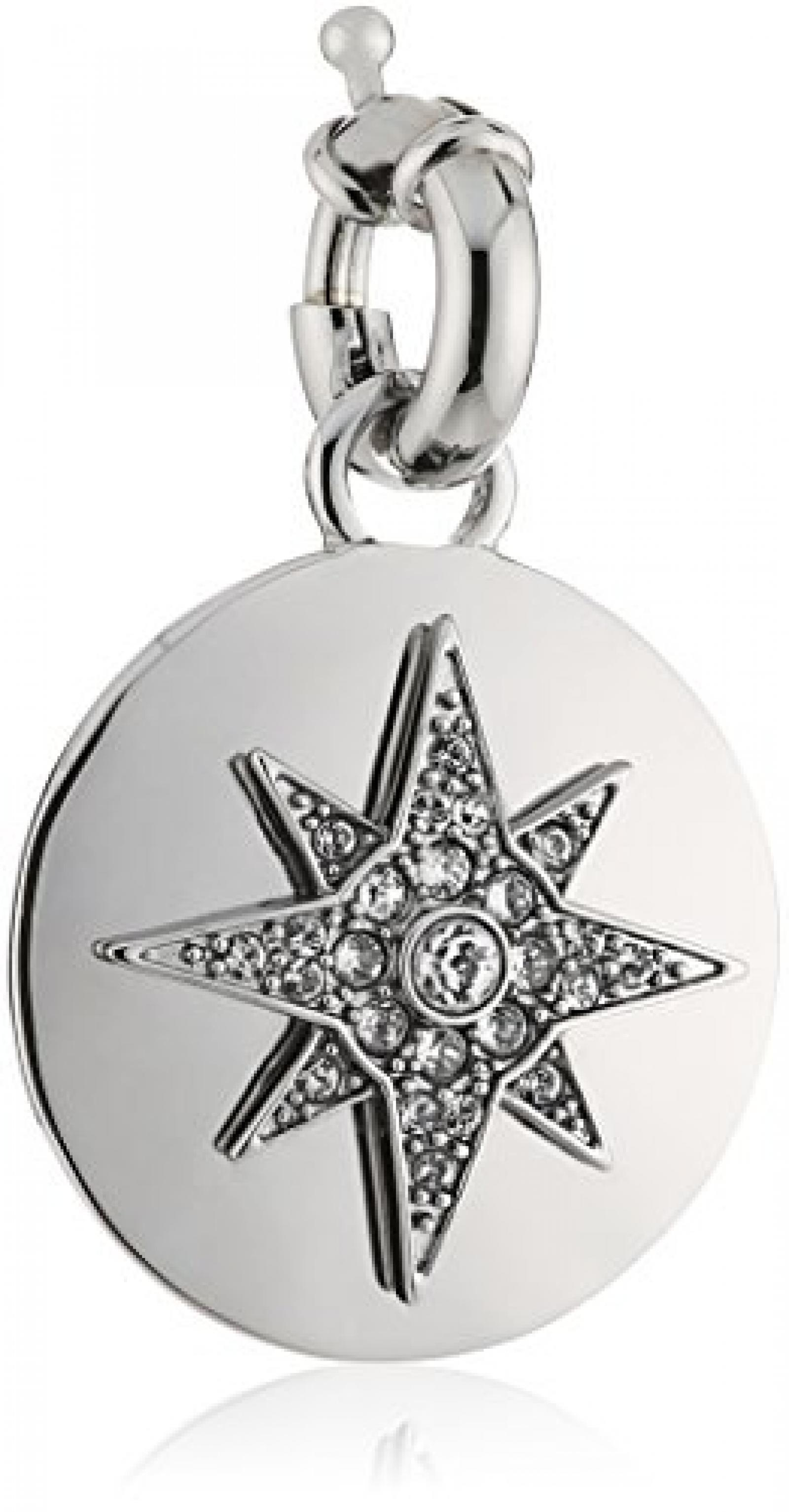 Dyrberg/Kern Damen-Anhänger Versilbertes Metall Kristall Swarovski 336163 Dyrberg/Kern Damen-Anhänger Versilbertes Metall Kristall Swarovski 336163