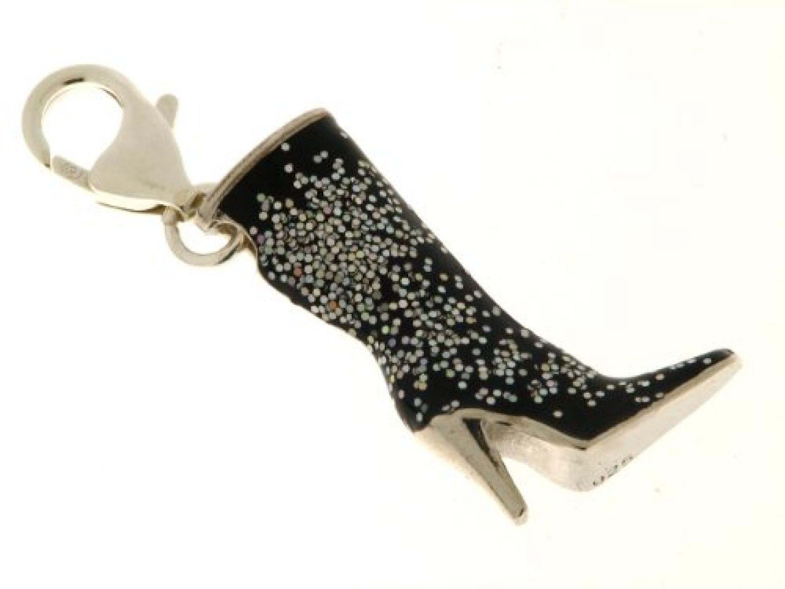 Bob C Damen-Charm Einh&auml;nger Stiefel 925 Sterling Silber 281801 