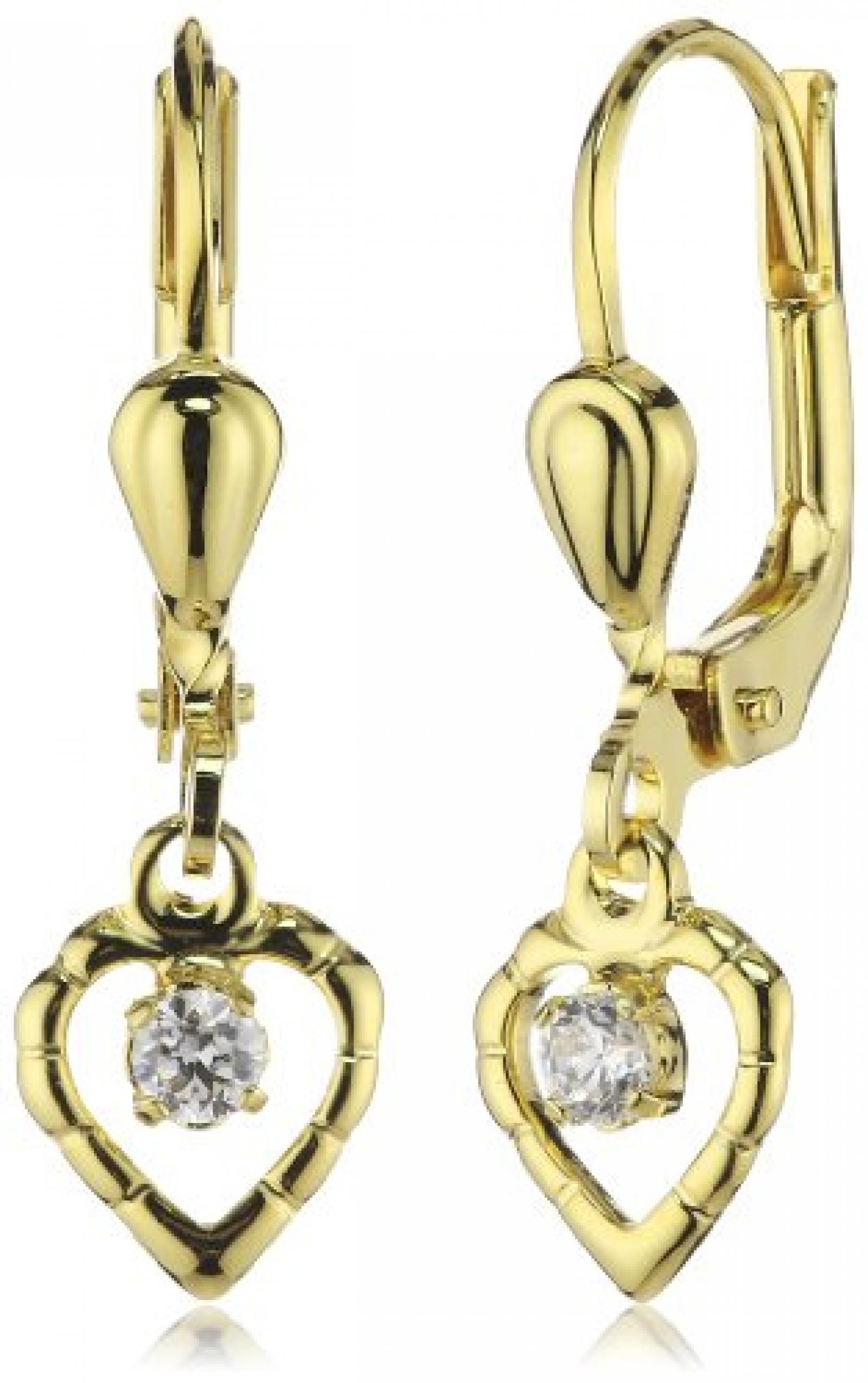 Amor Jewelry Kinder und Jugendliche-Ohrh&auml;nger 8 Karat 333 Gelbgold 297738 