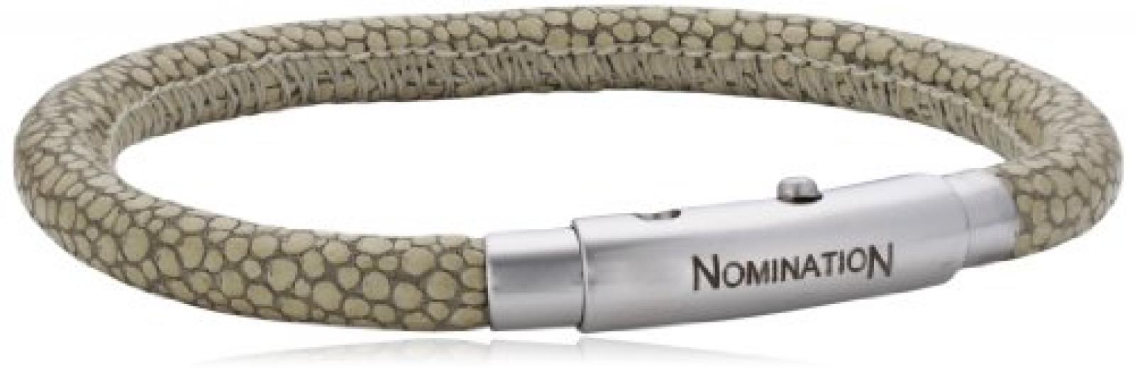Nomination Damen Armband Edelstahl Leder Safari 025711/008 Nomination Damen Armband Edelstahl Leder Safari 025711/008