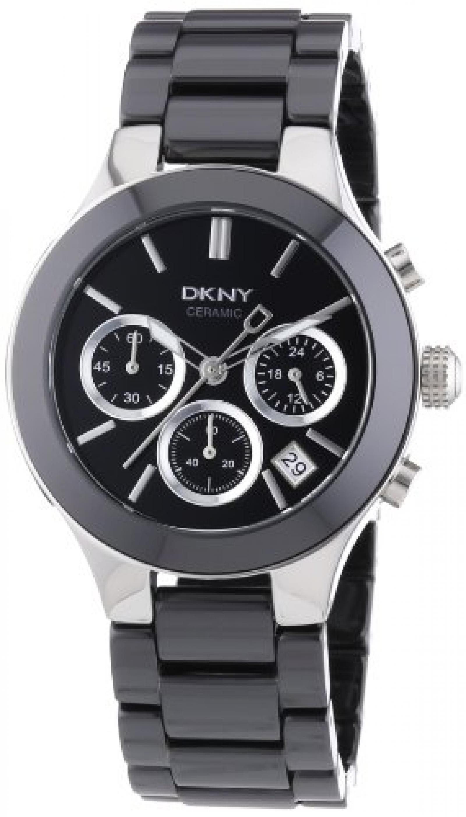 DKNY Damen-Armbanduhr Chronograph Quarz Keramik NY4914 DKNY Damen-Armbanduhr Chronograph Quarz Keramik NY4914