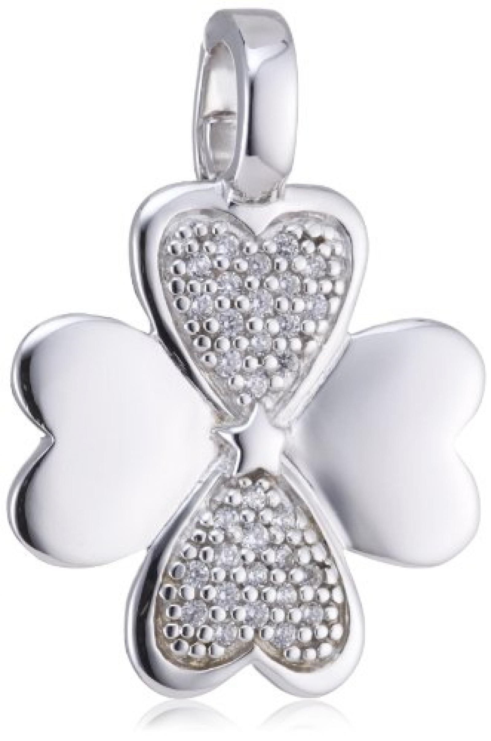 s.Oliver Loveys Damen-Clip Anhänger Silber 925 378888 s.Oliver Loveys Damen-Clip Anhänger Silber 925 378888