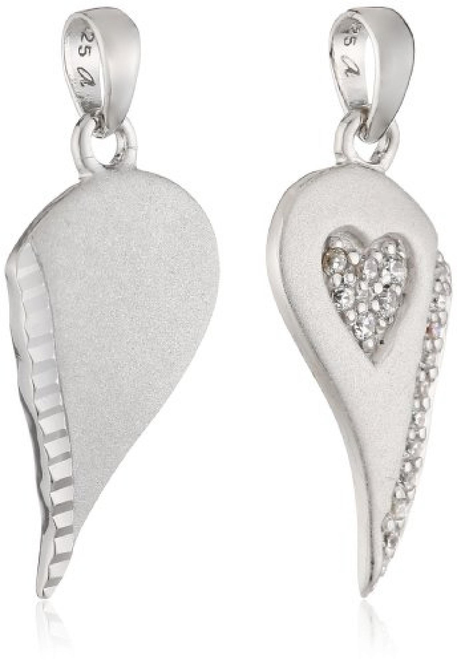 s.Oliver Jewel Kinder und Jugendliche-Anh&auml;nger 925 Sterling Silber Zirkonia wei&szlig; 478335 