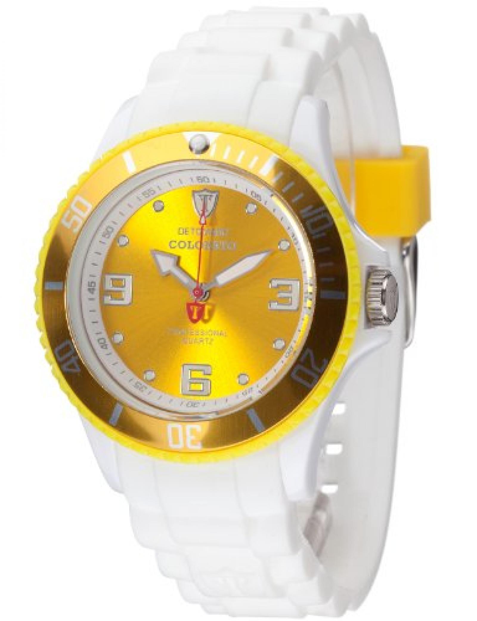 DeTomaso Damen-Armbanduhr COLORATO Analog Quarz Silikon DT3007-S DeTomaso Damen-Armbanduhr COLORATO Analog Quarz Silikon DT3007-S