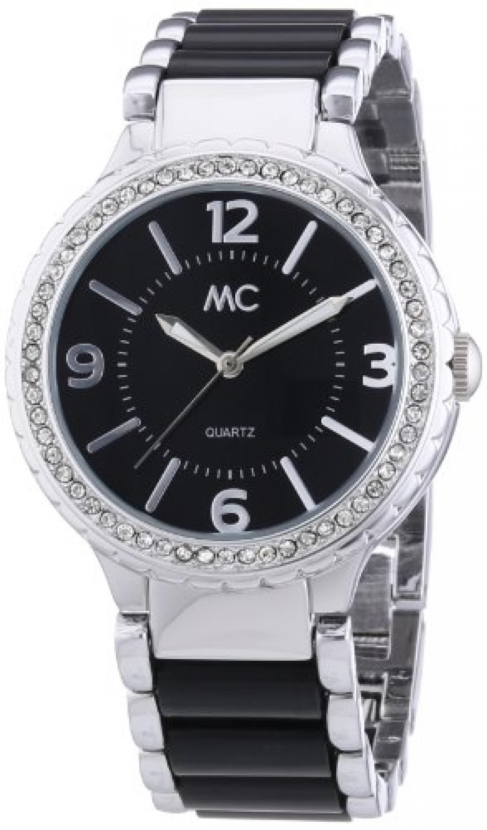 MC Timetrend Damen-Armbanduhr Analog Quarz Metallband 27601 