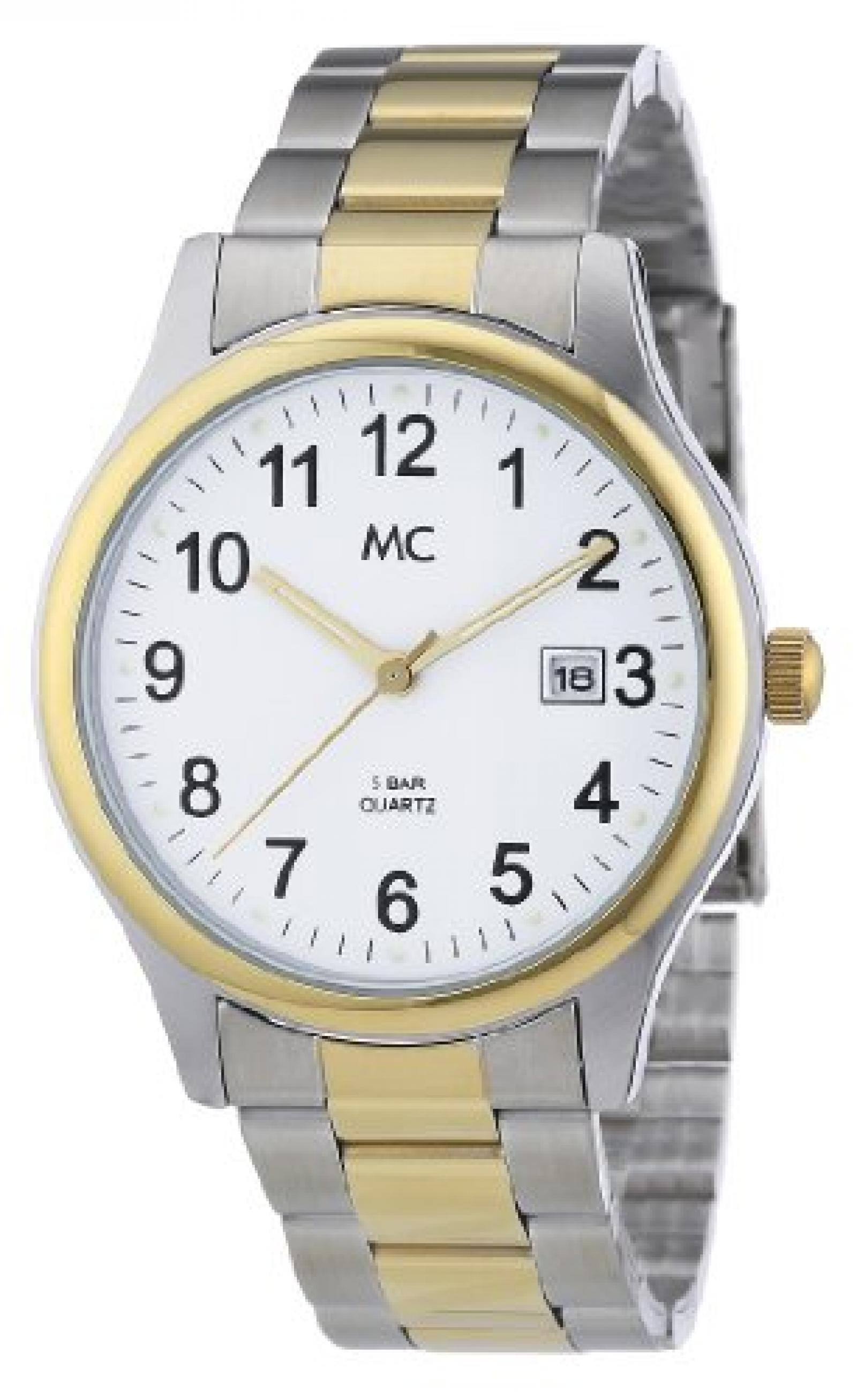 MC Timetrend Herren-Armbanduhr Analog Quarz Metallband 26763 MC Timetrend Herren-Armbanduhr Analog Quarz Metallband 26763