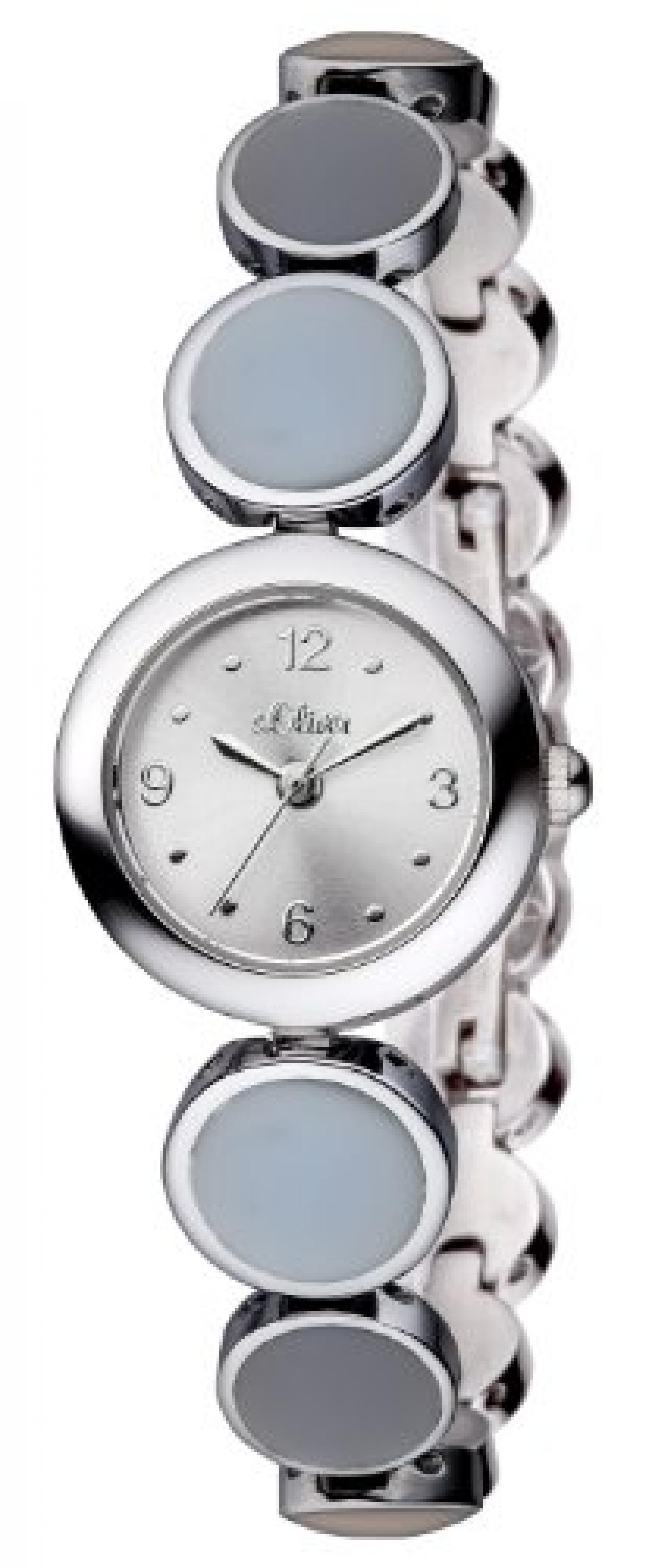 s.Oliver Damen-Armbanduhr XS Analog Quarz Edelstahl SO-2608-MQ s.Oliver Damen-Armbanduhr XS Analog Quarz Edelstahl SO-2608-MQ