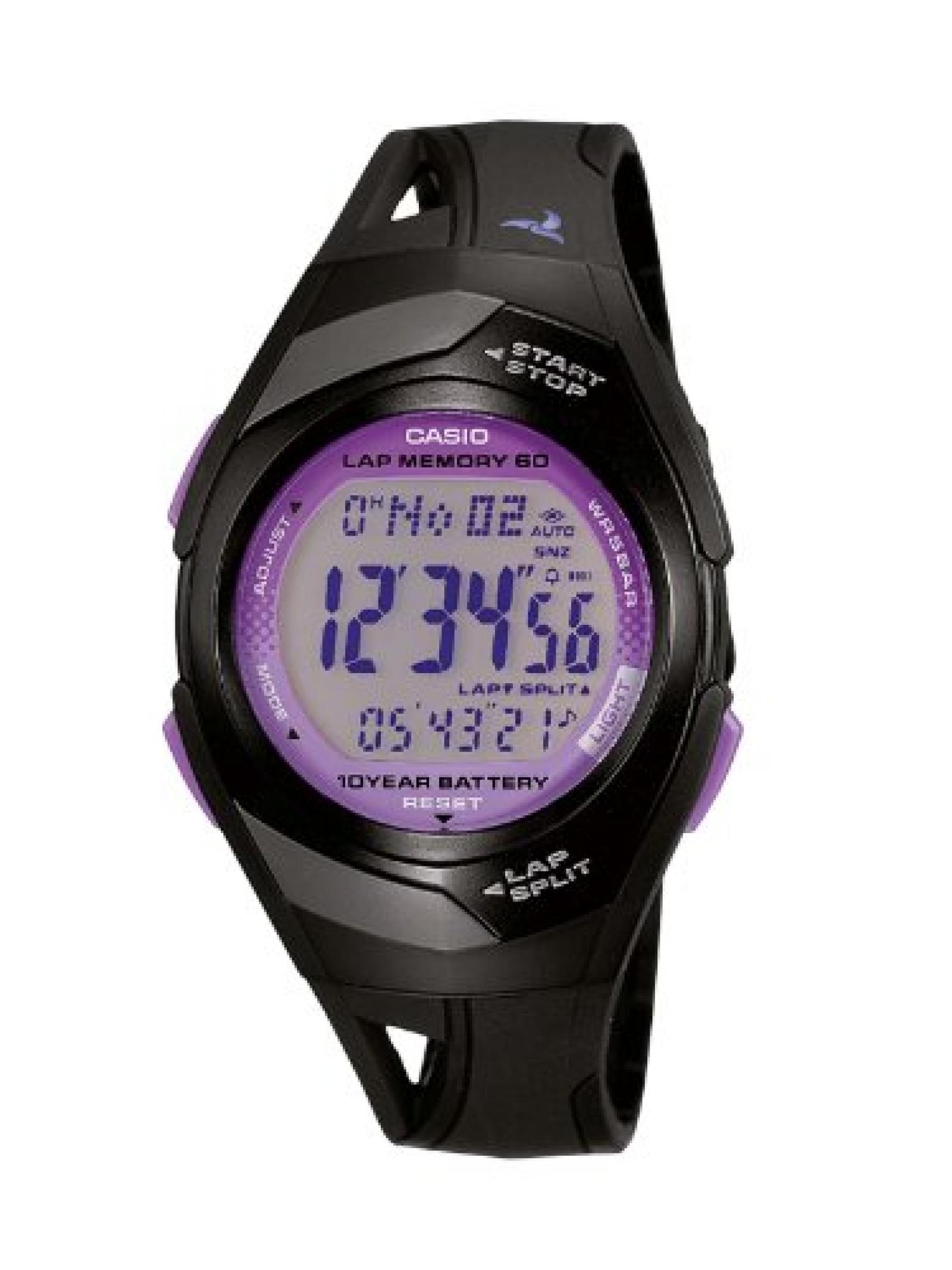 Casio Collection Unisex-Armbanduhr Sport Laufuhr Digital Quarz STR-300-1CEF 