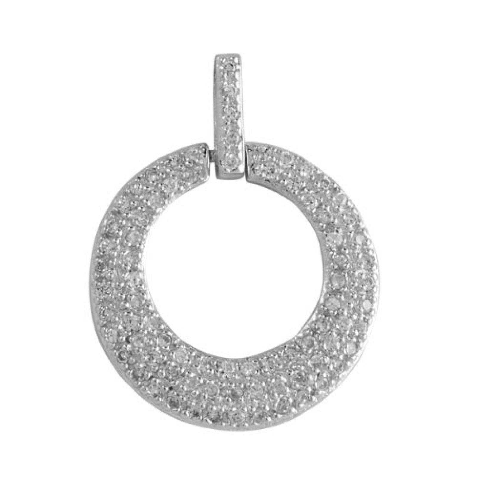 Bella Donna Damen-Anh&auml;nger 925 Sterlingsilber mit Zirkonia 6870ANH9 