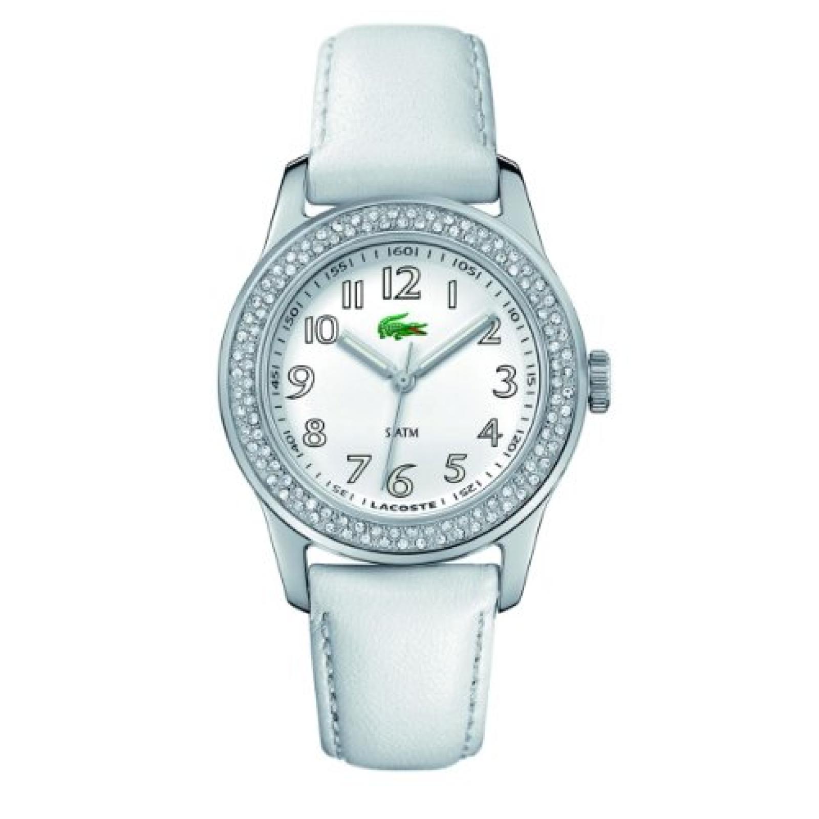 Lacoste Damen-Armbanduhr ADVANTAGE Analog Leder 2000464 