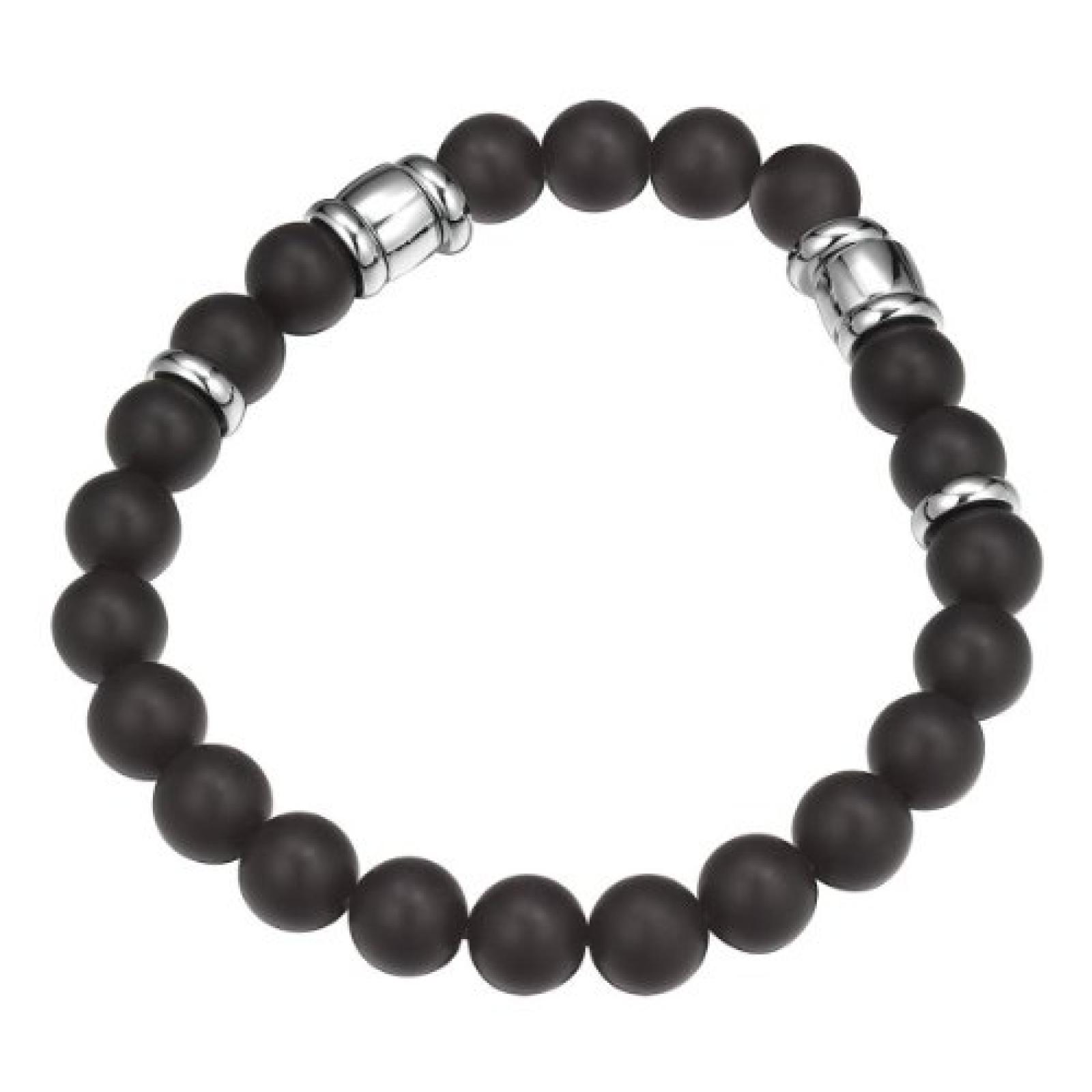 Joop Herren Armband 925 Sterling Silber Onyx Bradley schwarz JPBR10594A210 Joop Herren Armband 925 Sterling Silber Onyx Bradley schwarz JPBR10594A210