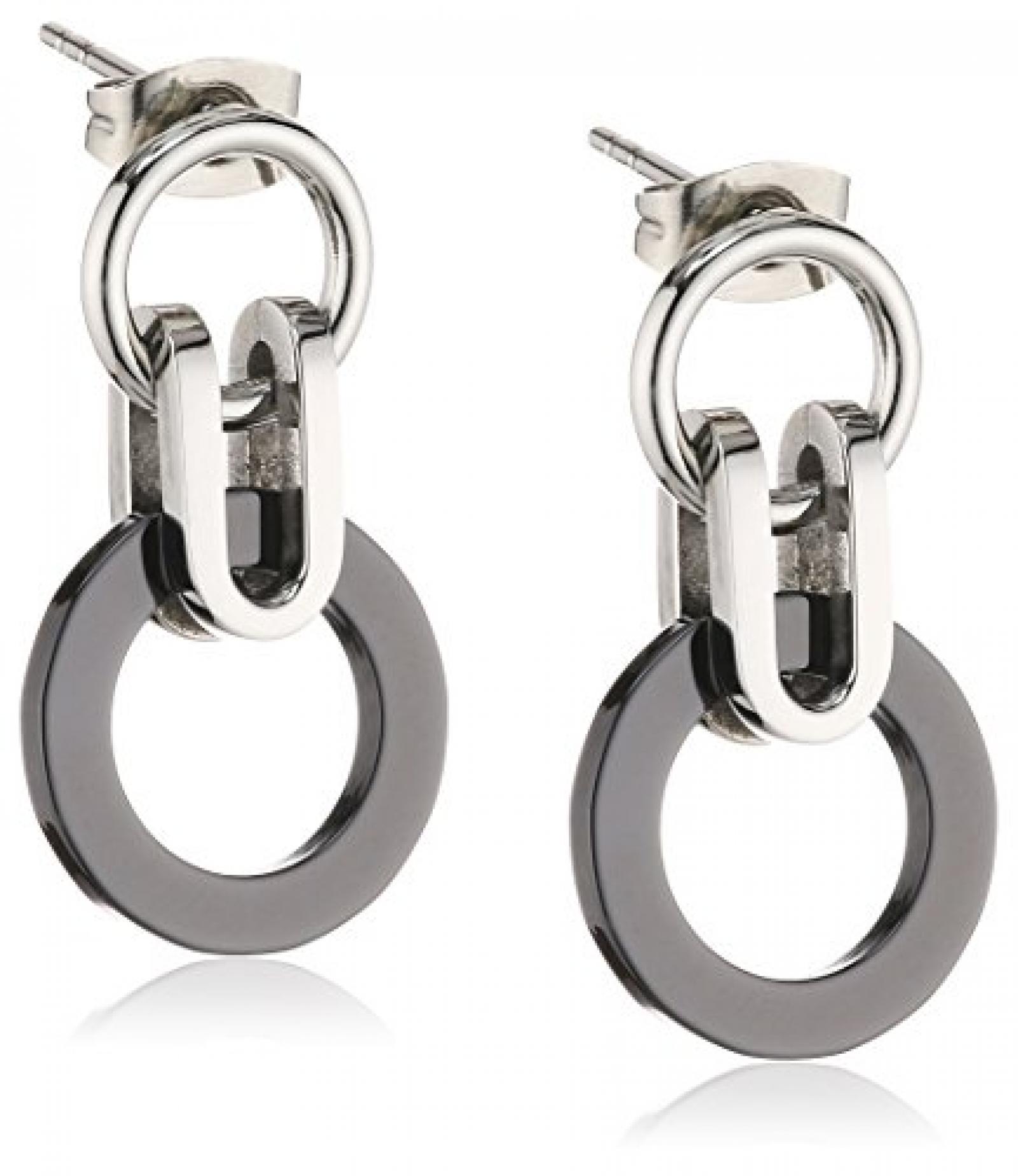 Mike Ellis New York Damen-Ohrstecker Edelstahl Acryl S175 IPS Mike Ellis New York Damen-Ohrstecker Edelstahl Acryl S175 IPS