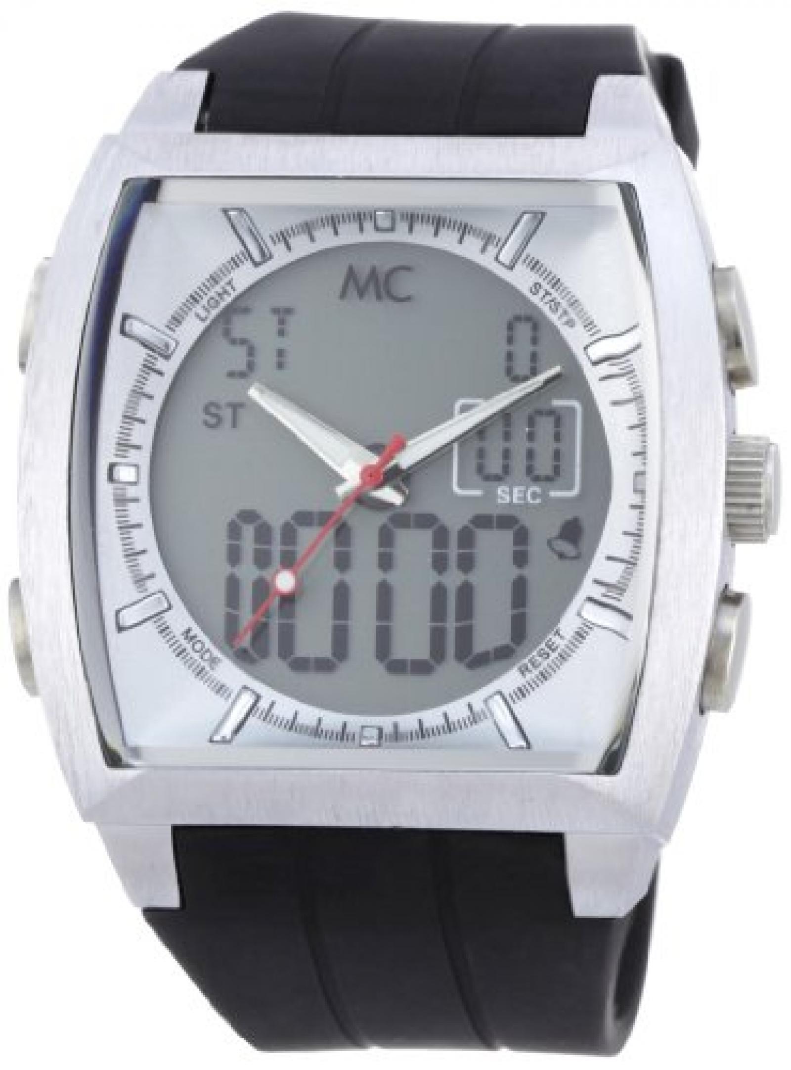 MC Timetrend Herren-Armbanduhr Analog - Digital Quarz Kunststoff 30402 