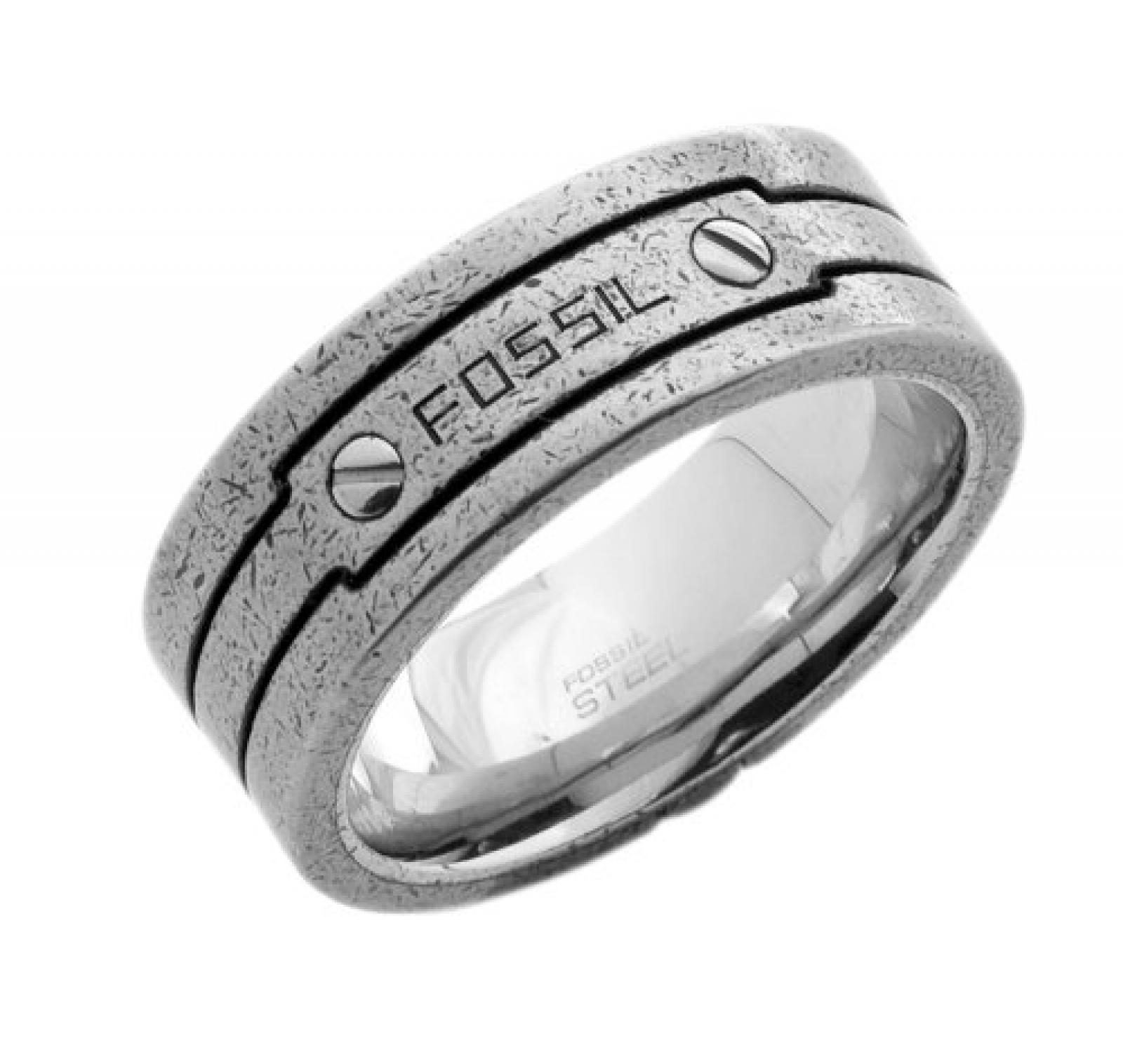FOSSIL Herren Ring Edelstahl JF84504040 Gr&ouml;&szlig;e 
