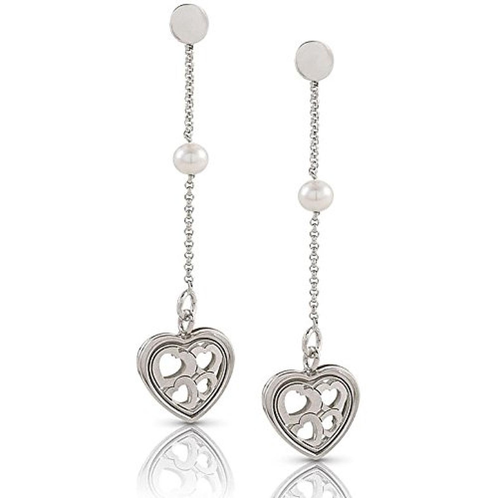 NominatioN VERONA Ohrstecker aus Silber 925 und Perlen (Silber) 144031-010 