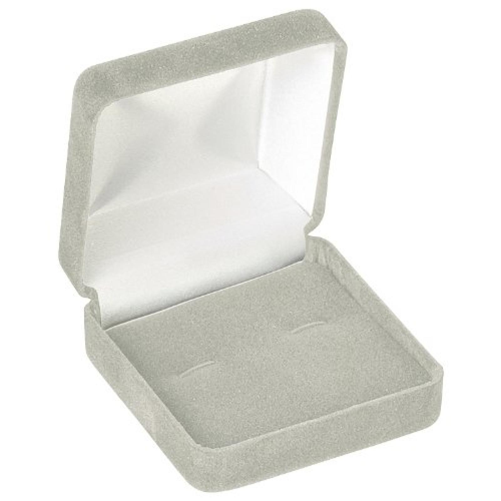 CUFFLINK BOX - LIGHT GREY-CUFFLINK BOX CUFFLINK BOX - LIGHT GREY-CUFFLINK BOX
